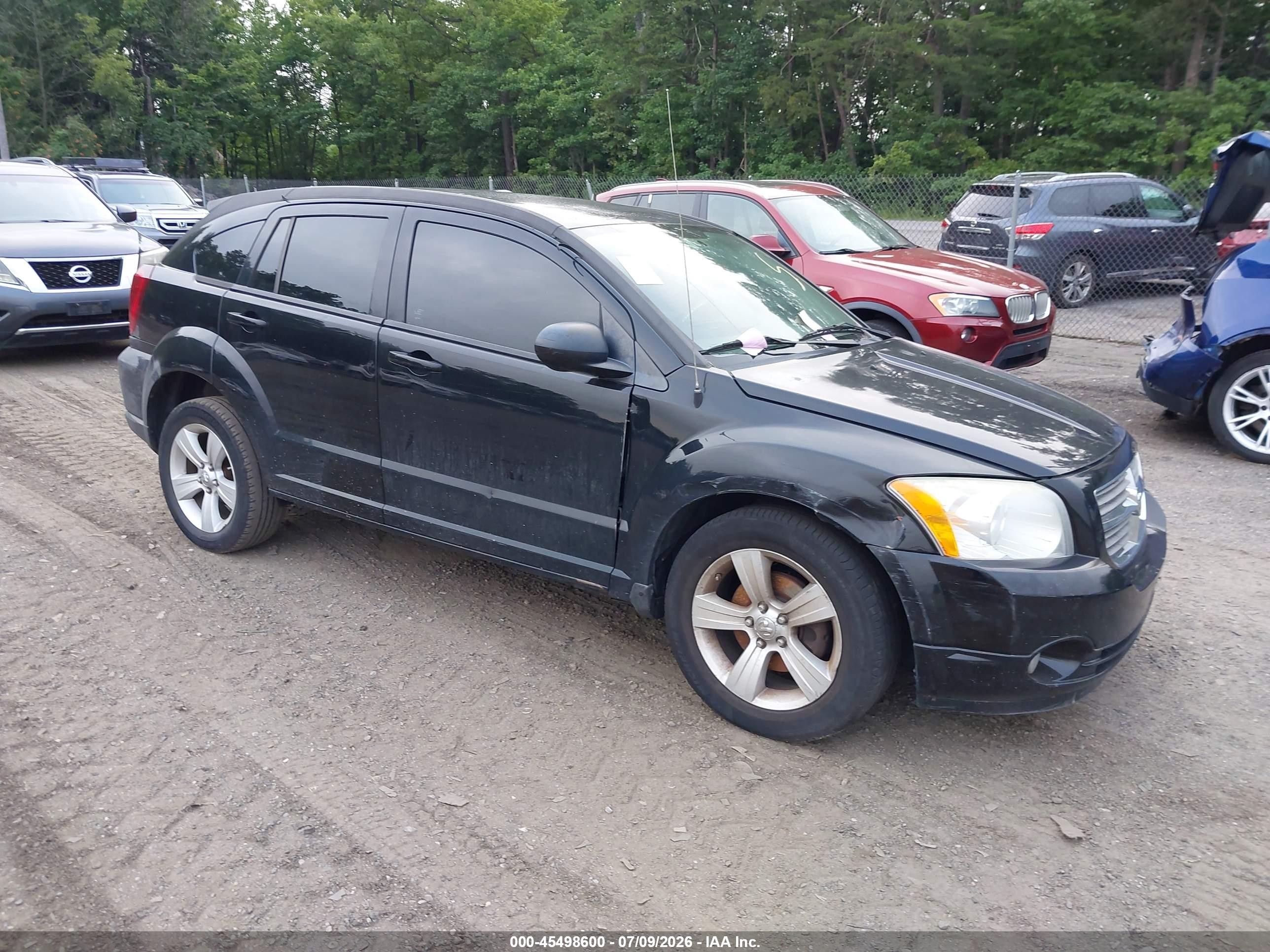 2012 Dodge Caliber SXT, VIN 1C3CDWDA6CD537299 — Перед