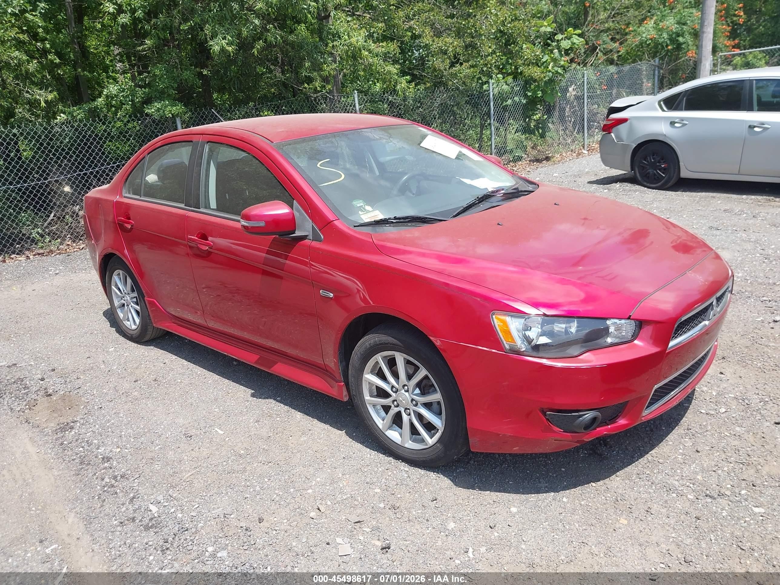 2015 Mitsubishi Lancer ES, VIN JA32U2FU7FU026663 — Not stated
