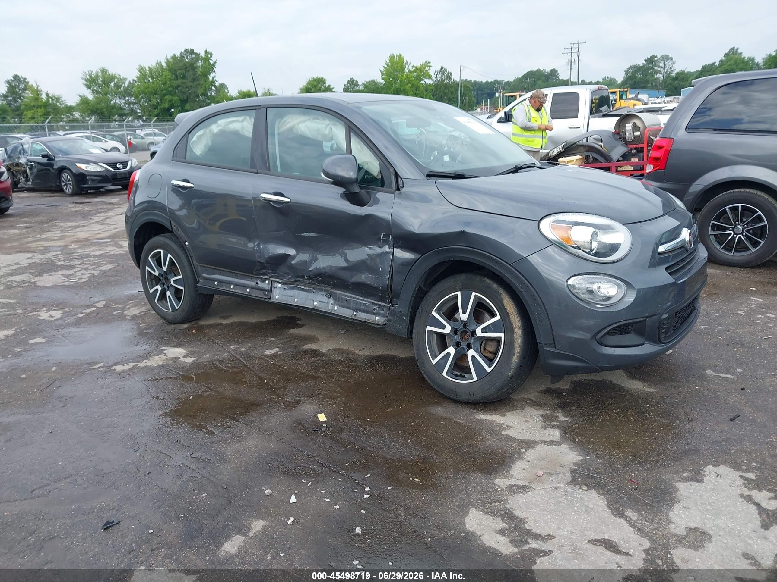 2018 FIAT 500X Blue Sky Edition, VIN ZFBCFYAB7JP694515 — Side