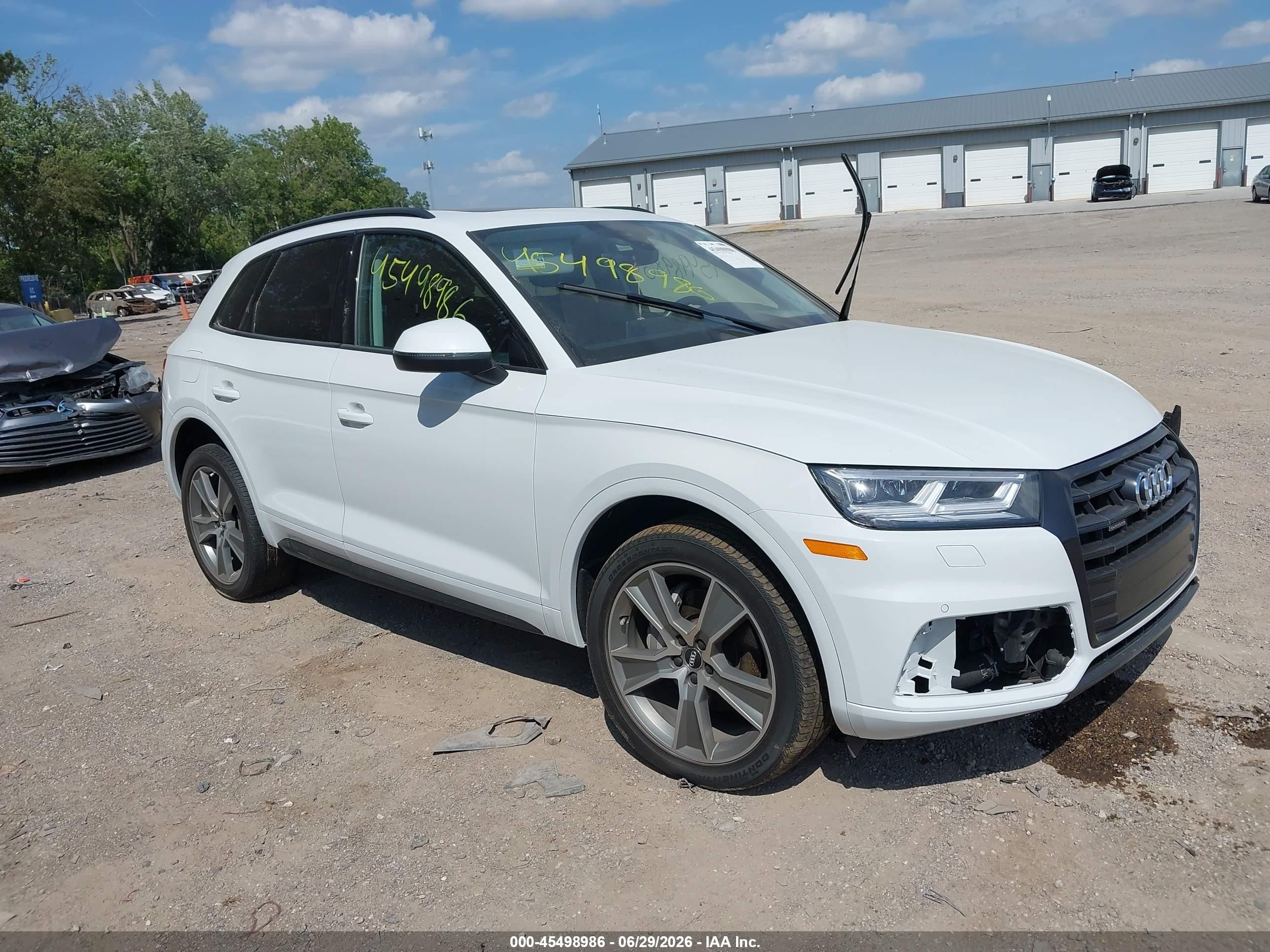 2019 Audi Q5 Premium Plus, VIN WA1BNAFY8K2054208 — Front end