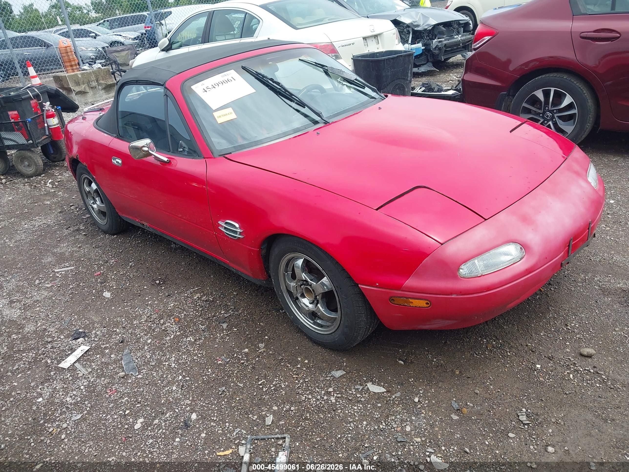 1990 Mazda MX-5 Miata, VIN JM1NA351XL0148876 — Normal wear