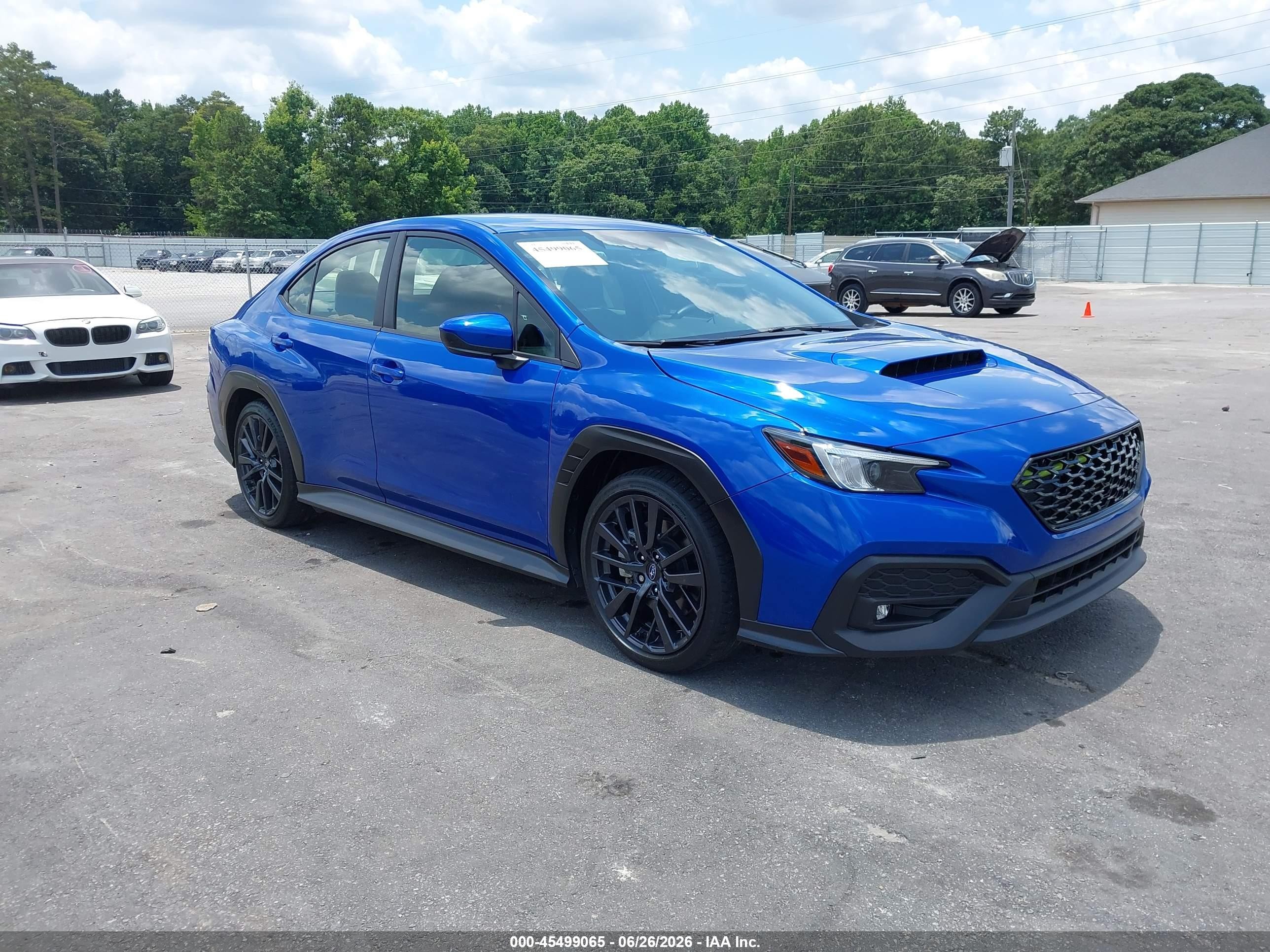 2024 Subaru WRX Premium, VIN JF1VBAH6XR9819403 — Repossession