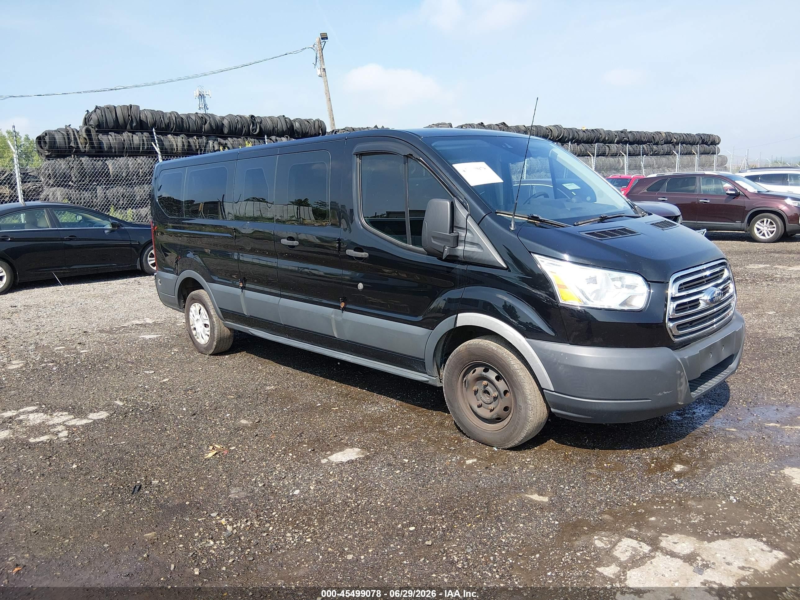 2018 Ford Transit Passenger XL, VIN 1FBZX2ZM3JKA85768 — Normal wear