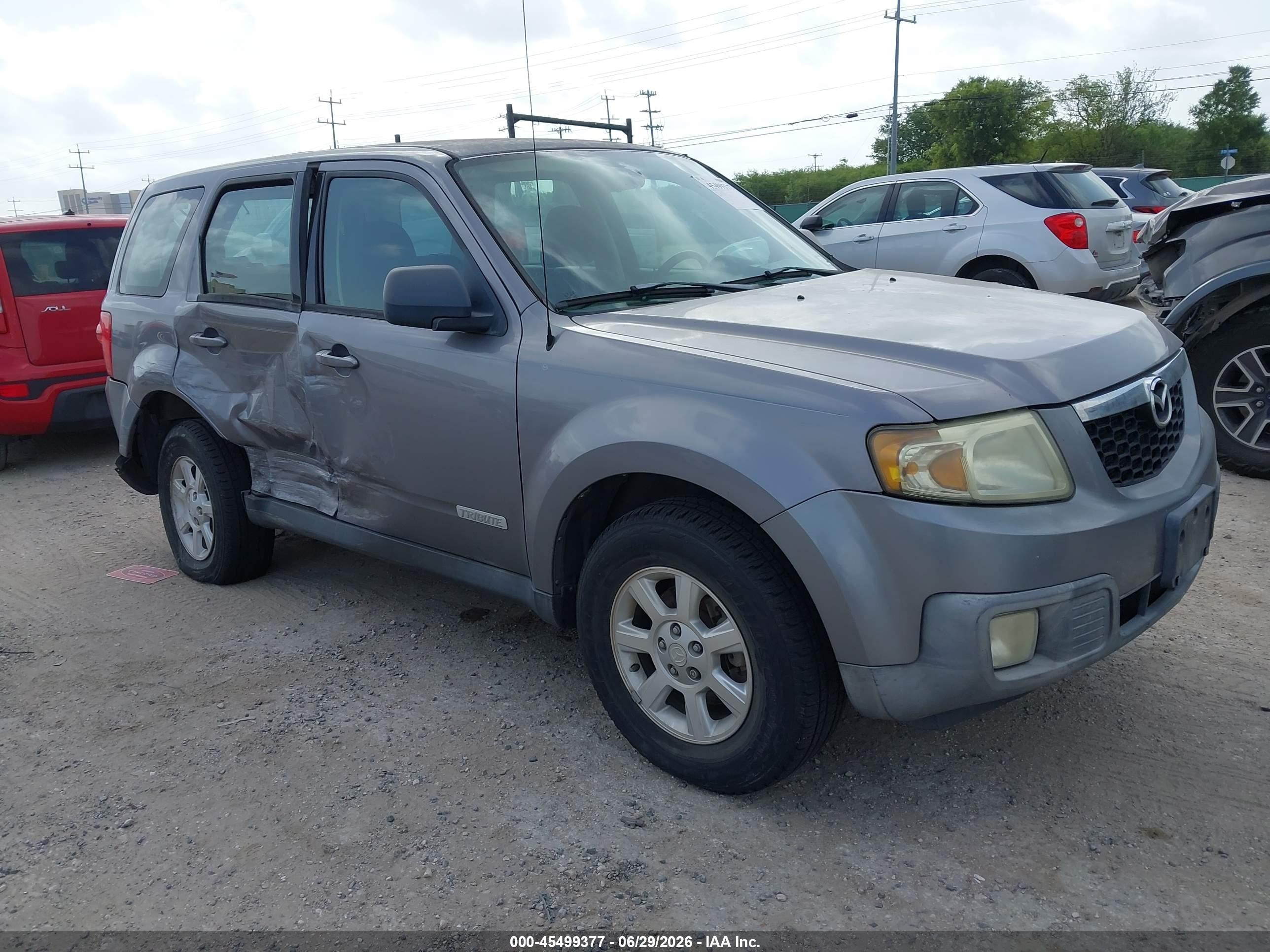 2008 Mazda Tribute Grand Touring, VIN 4F2CZ02Z58KM26510 — Normal wear