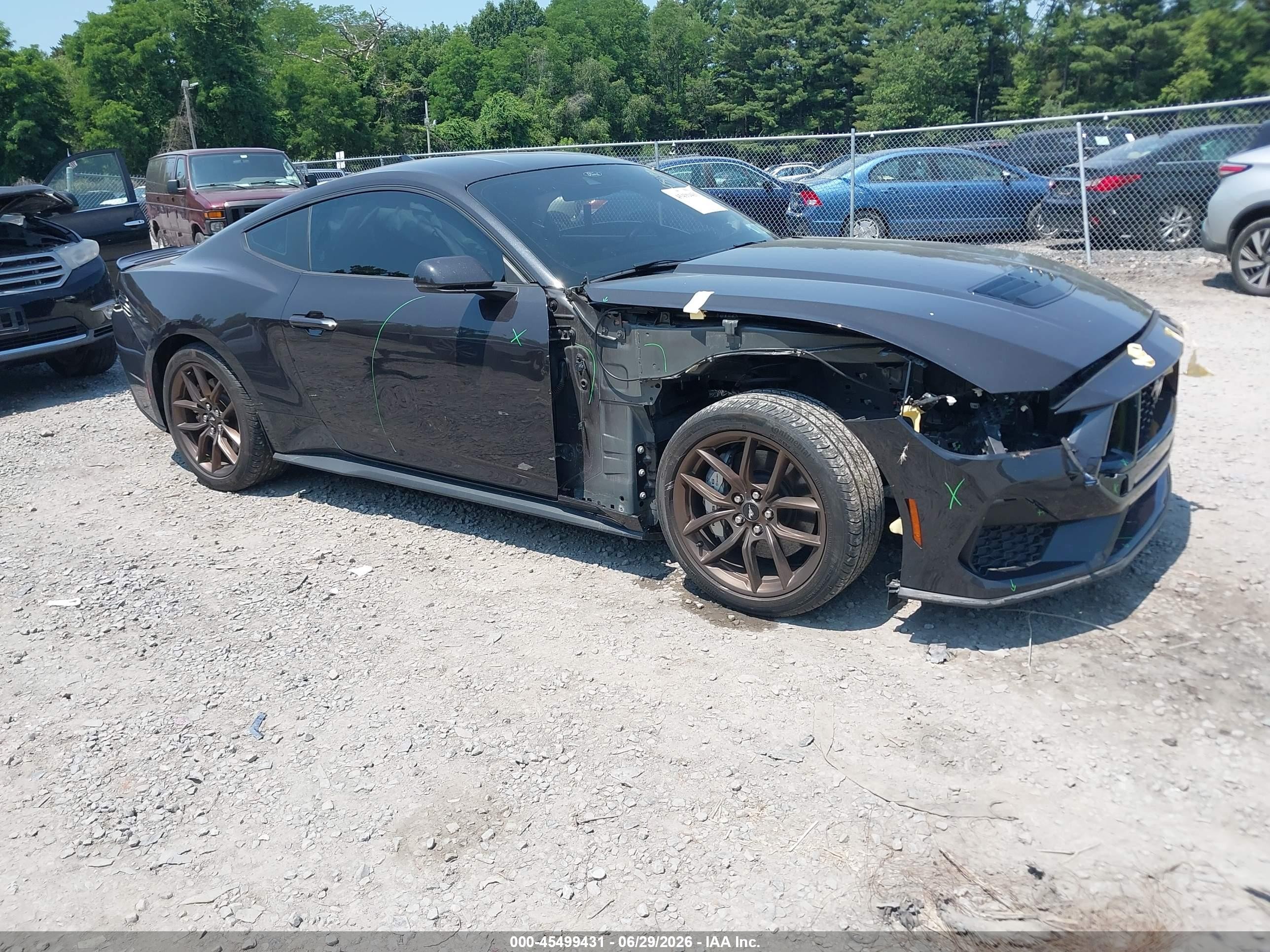 2024 Ford Mustang GT Premium, VIN 1FA6P8CF3R5410981 — Front end