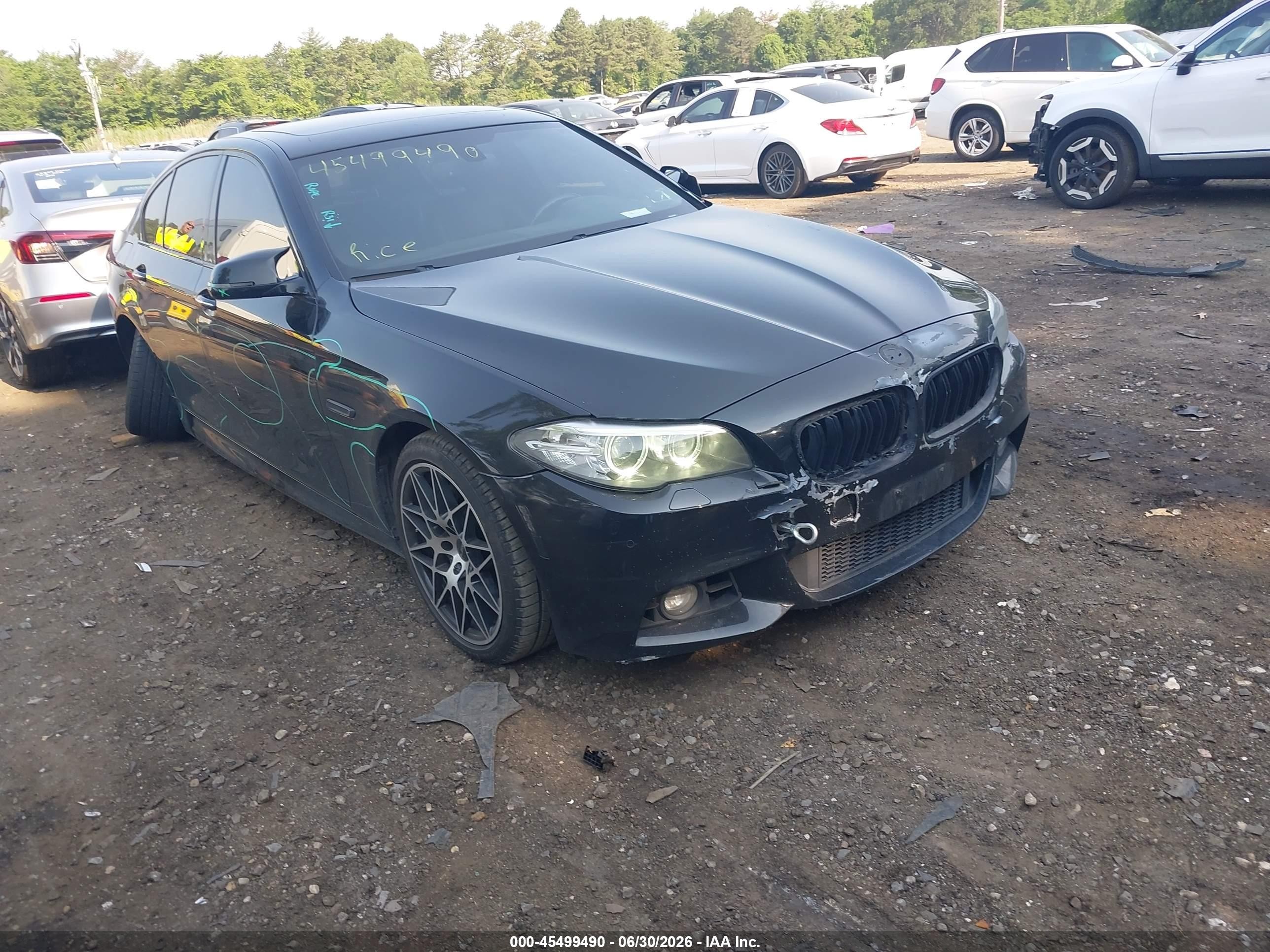 2016 BMW 5 Series 535i xDrive, VIN WBA5B3C5XGG253463 — Undercarriage