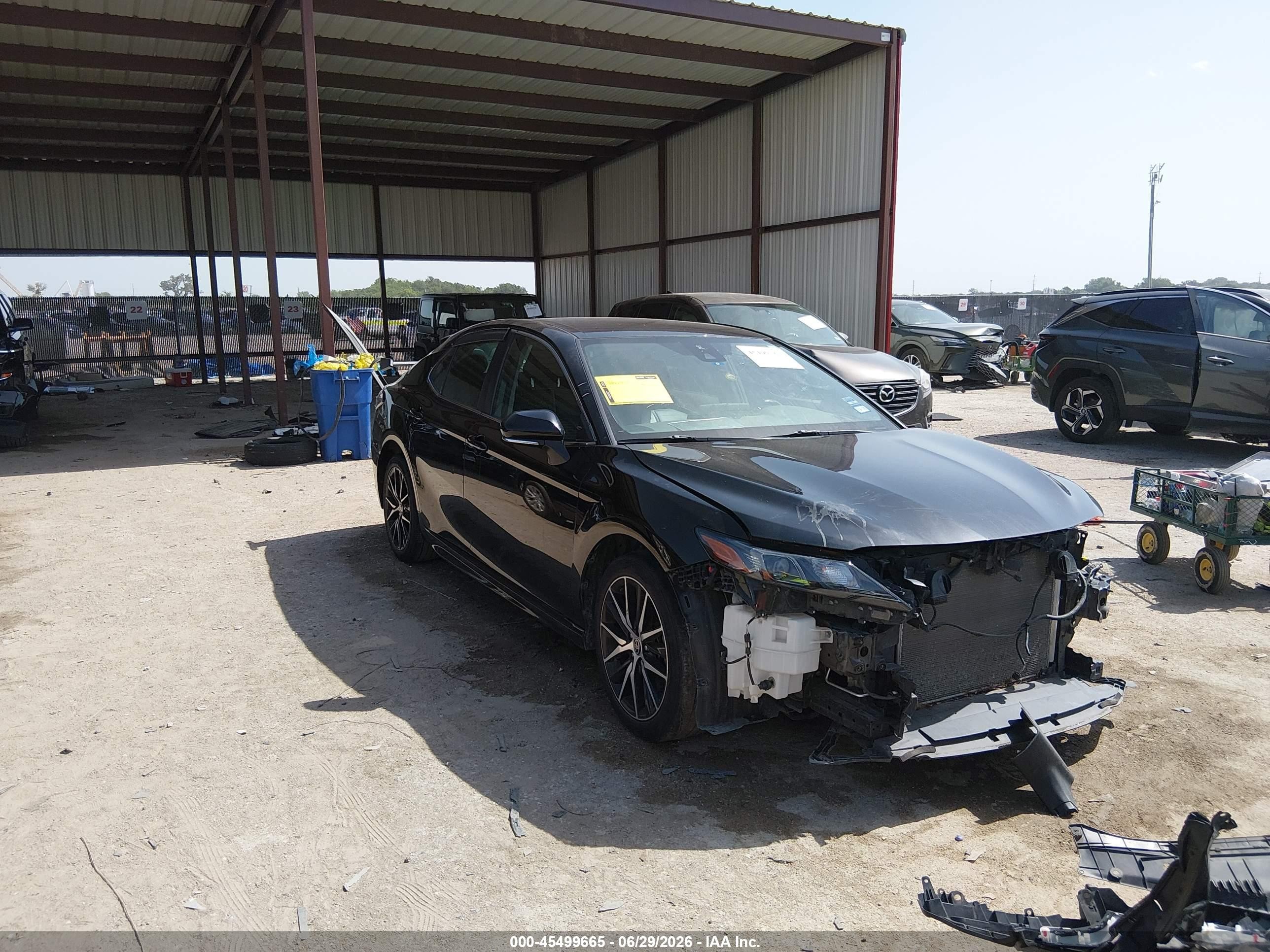 2023 Toyota Camry SE, VIN 4T1G11AK2PU796654 — Front end