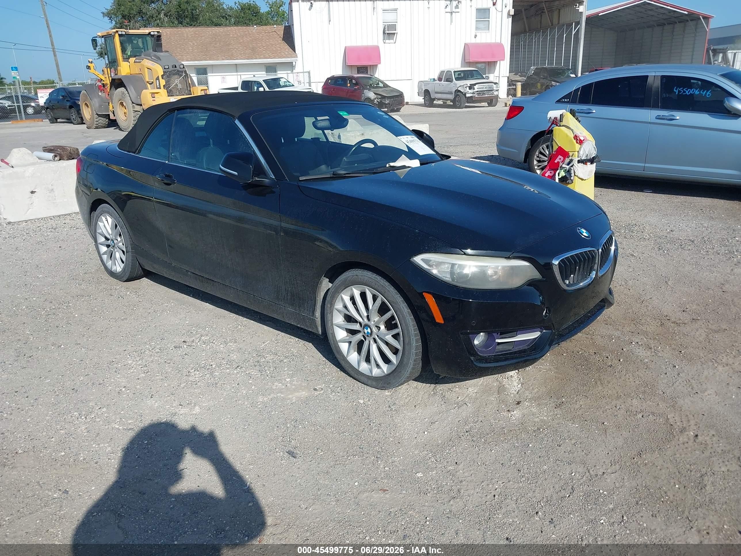 2016 BMW 2 Series 228i, VIN WBA1K9C56GV710234 — Side