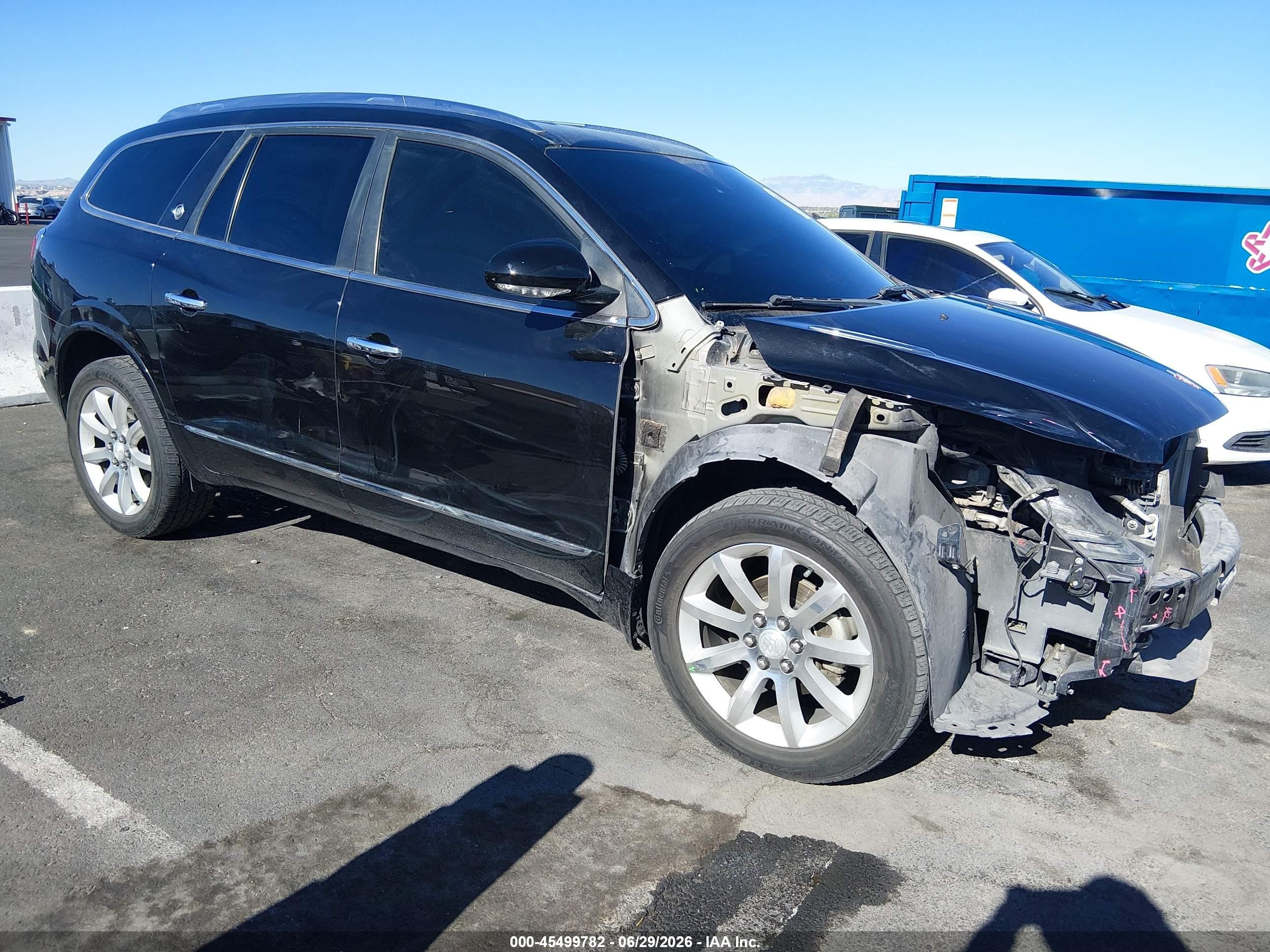 2017 Buick Enclave Premium, VIN 5GAKVCKD5HJ353711 — Перед