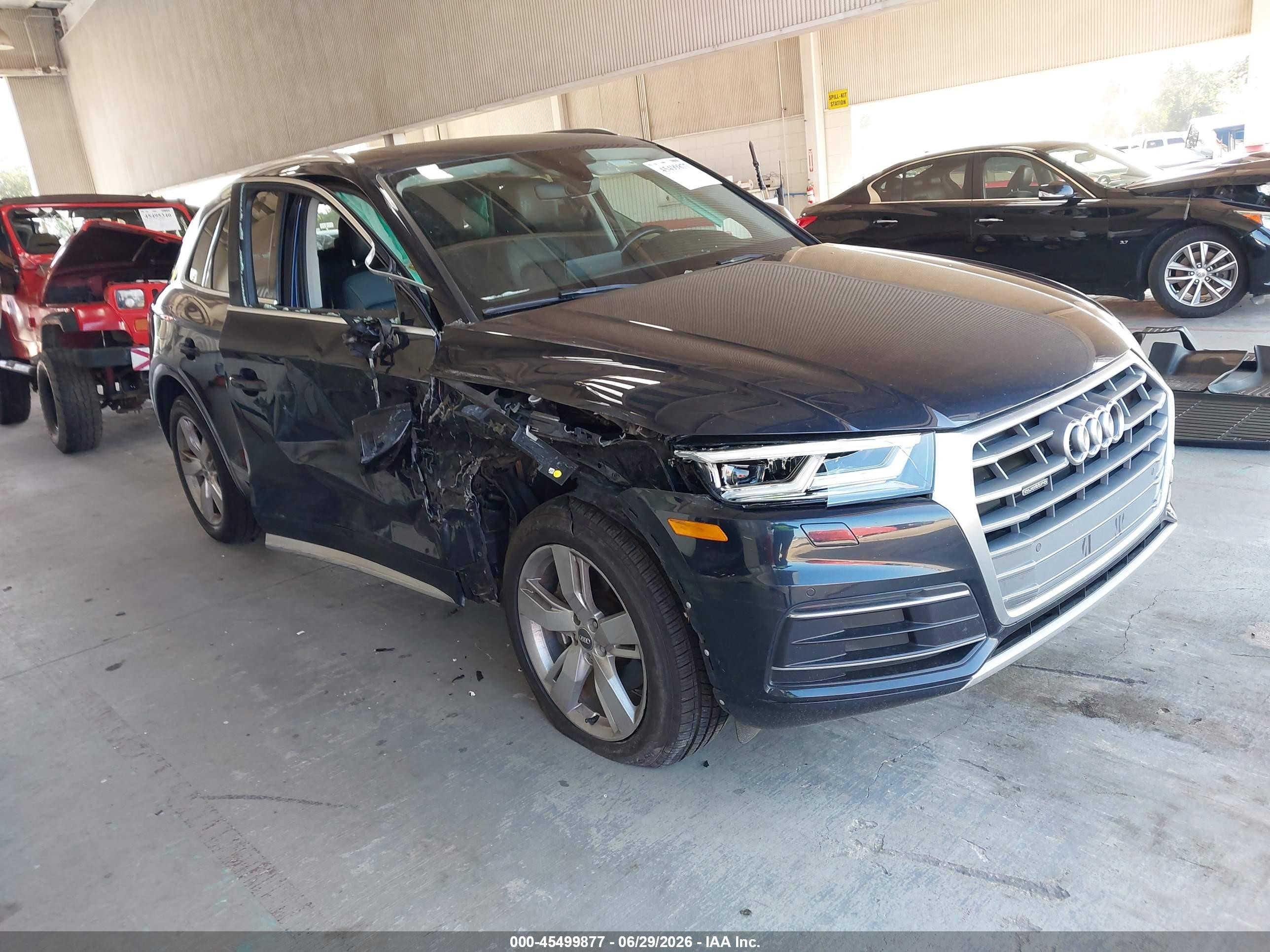2019 Audi Q5 Premium Plus, VIN WA1BNAFY2K2081873 — Side