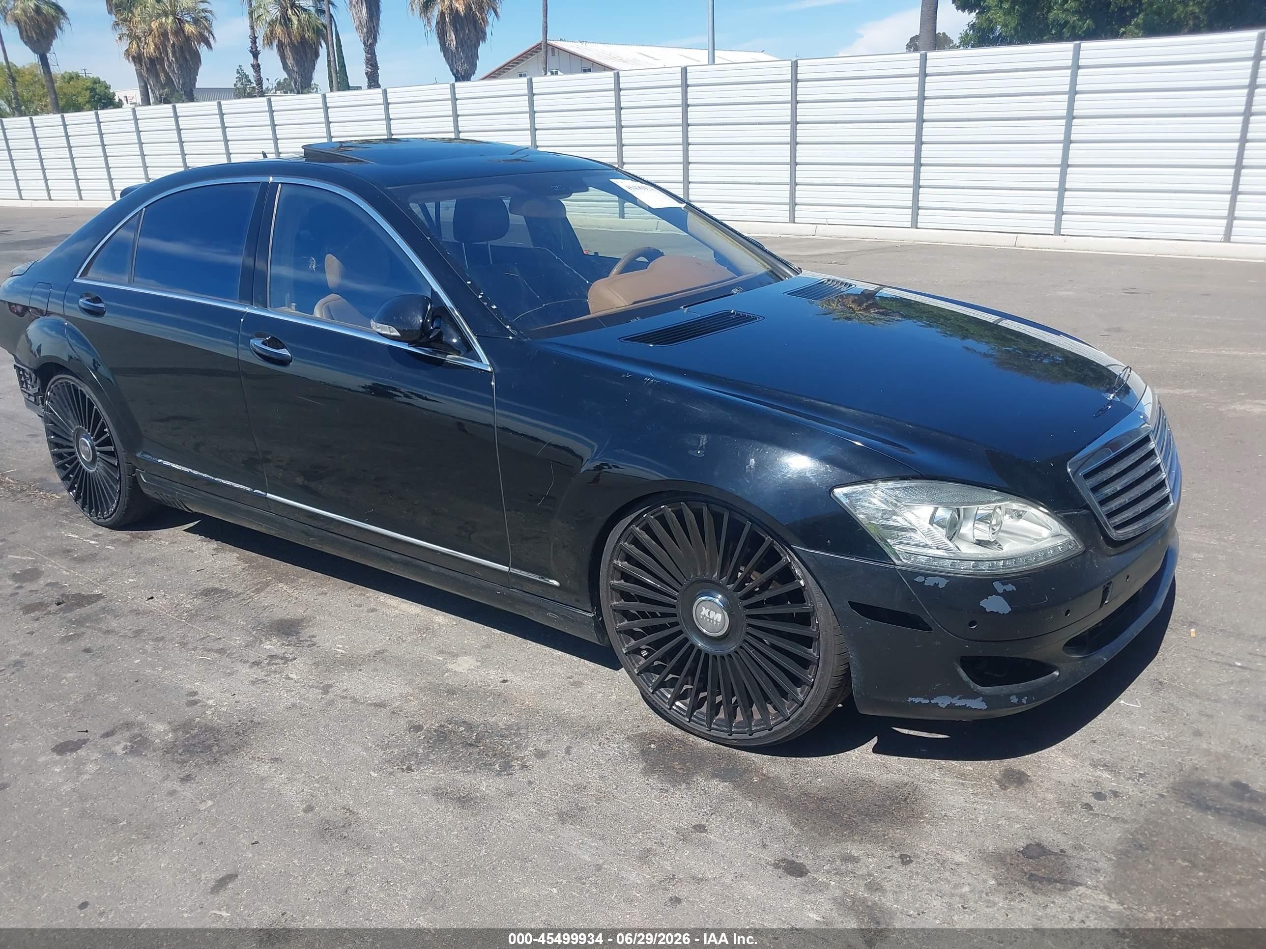 2007 Mercedes-Benz S 550, VIN WDDNG71XX7A039405 — Normal wear