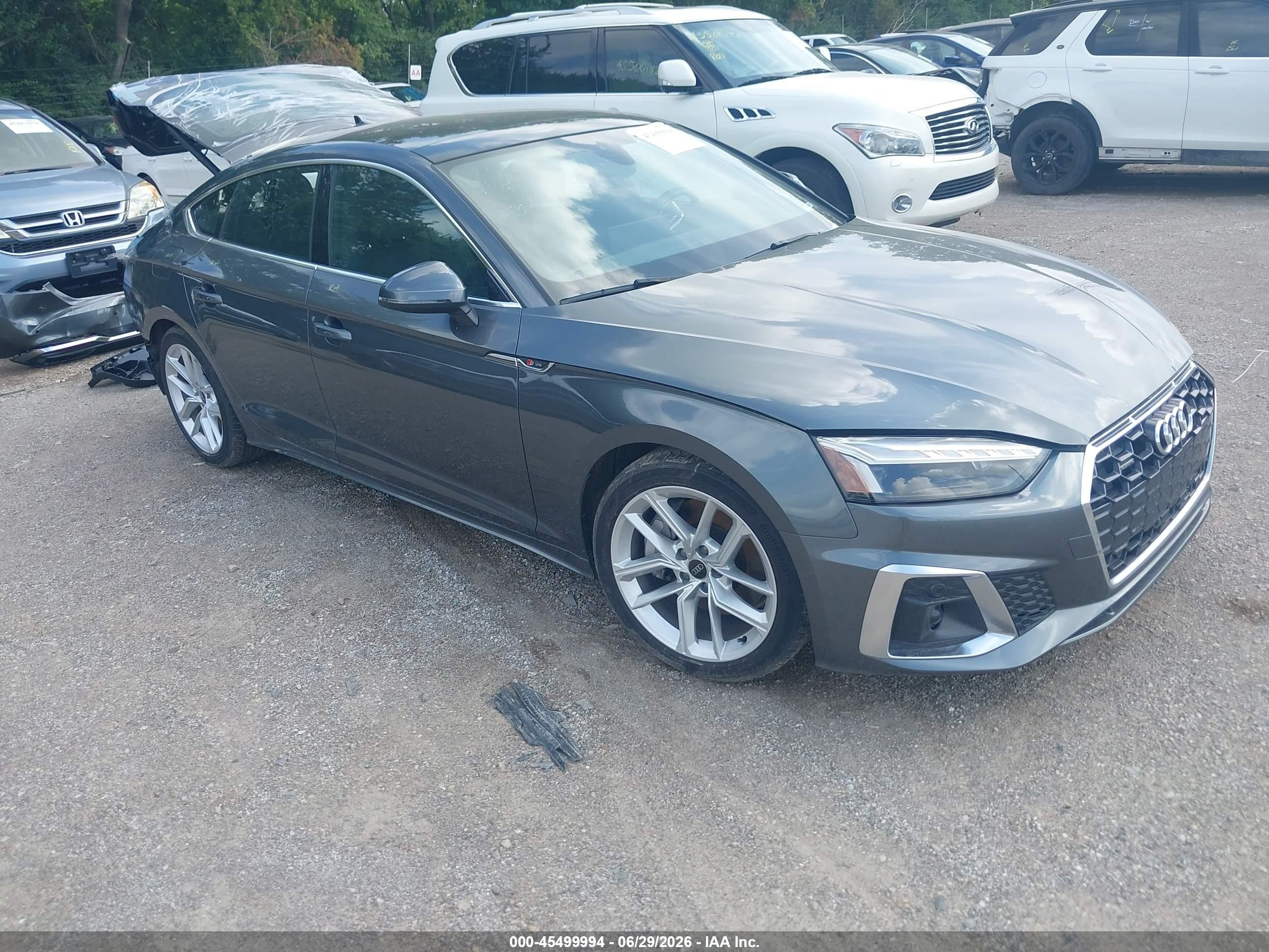 2024 Audi A5 Sportback S line Premium, VIN WAUDACF57RA116707 — Rear end