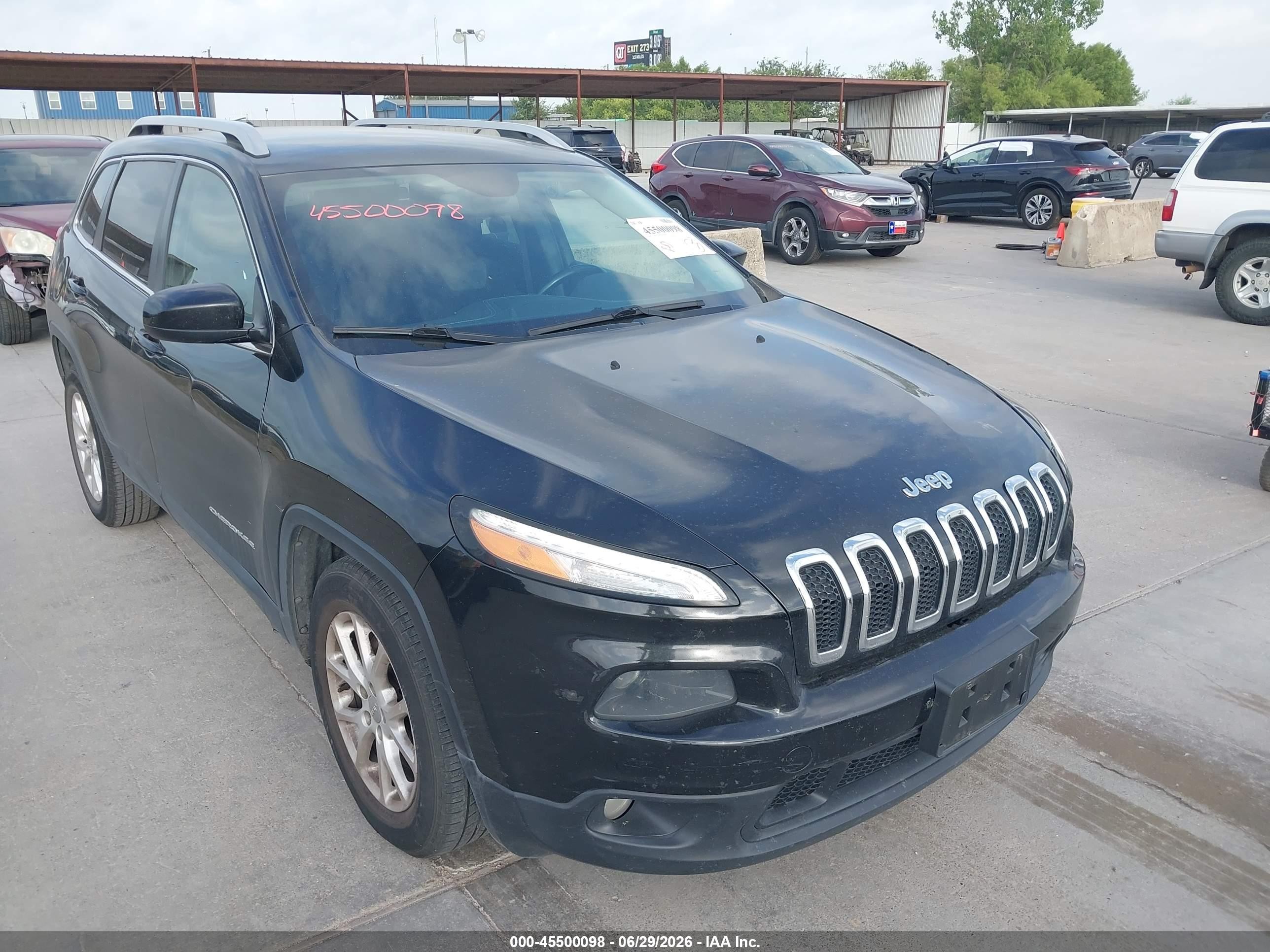 2014 Jeep Cherokee Latitude, VIN 1C4PJLCS7EW287318 — Hail