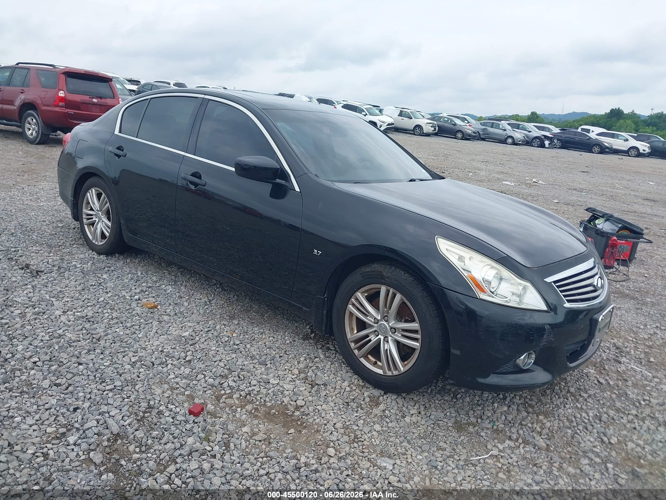 2015 Infiniti Q40, VIN JN1CV6AP5FM500821 — Normal wear