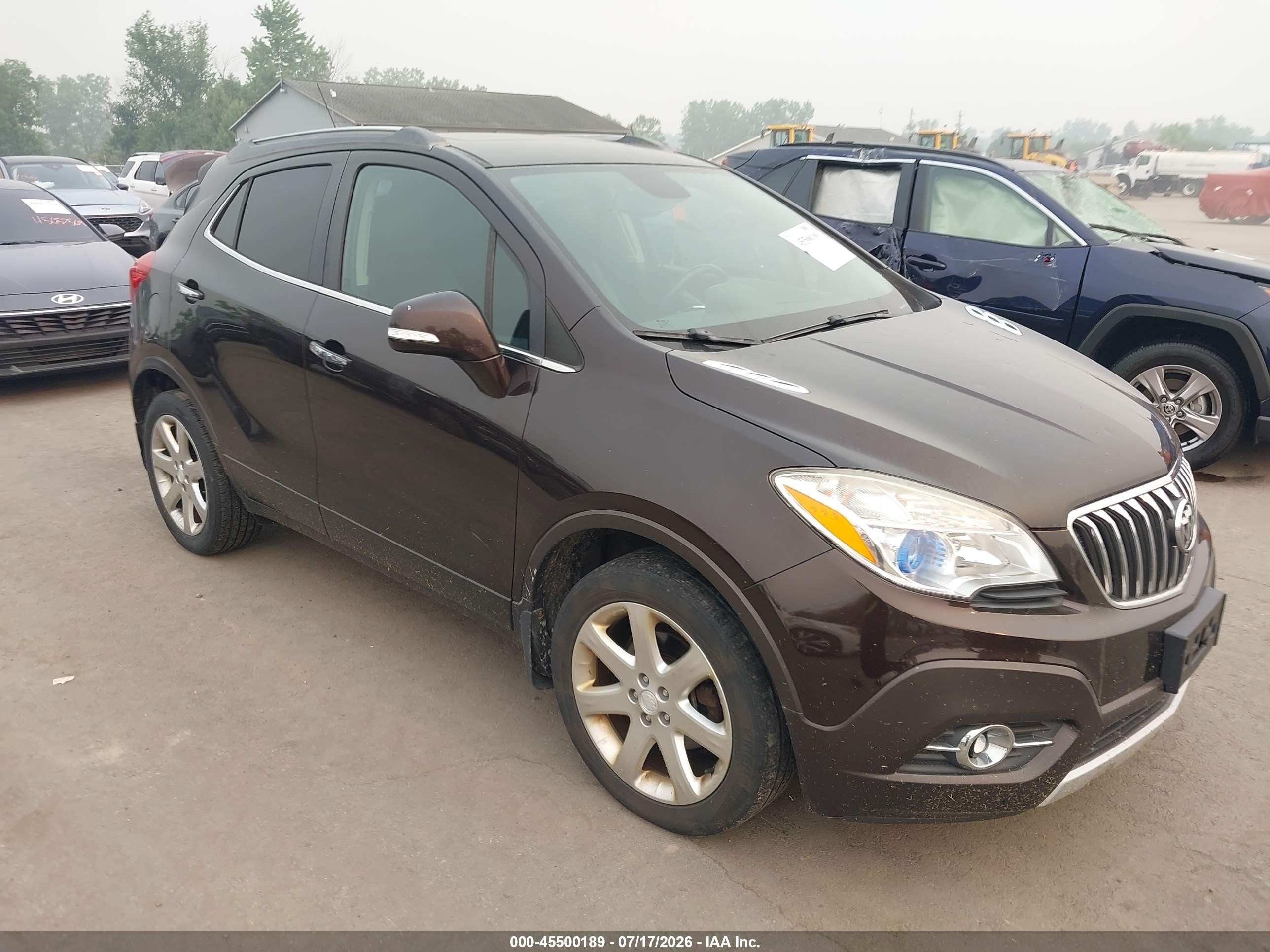 2015 Buick Encore Convenience, VIN KL4CJFSB2FB269457 — Hail