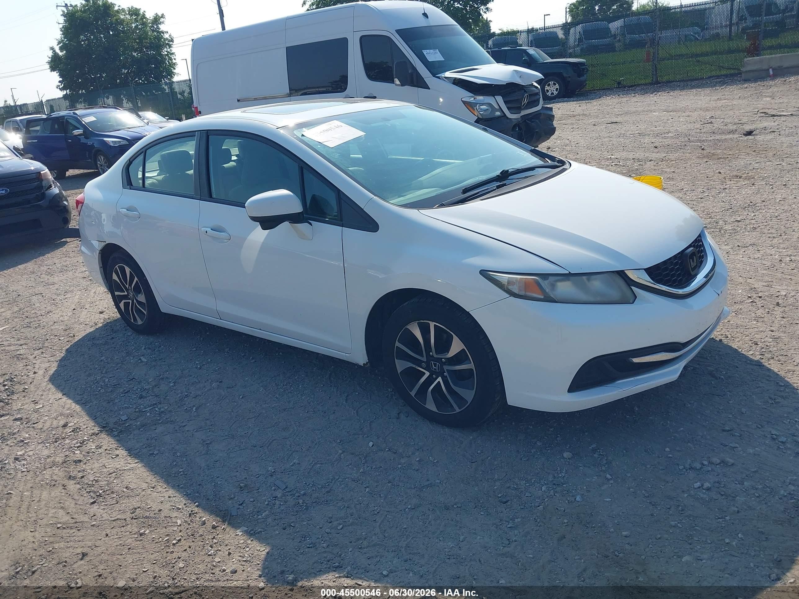 2014 Honda Civic EX, VIN 19XFB2F83EE203041 — Обычный износ