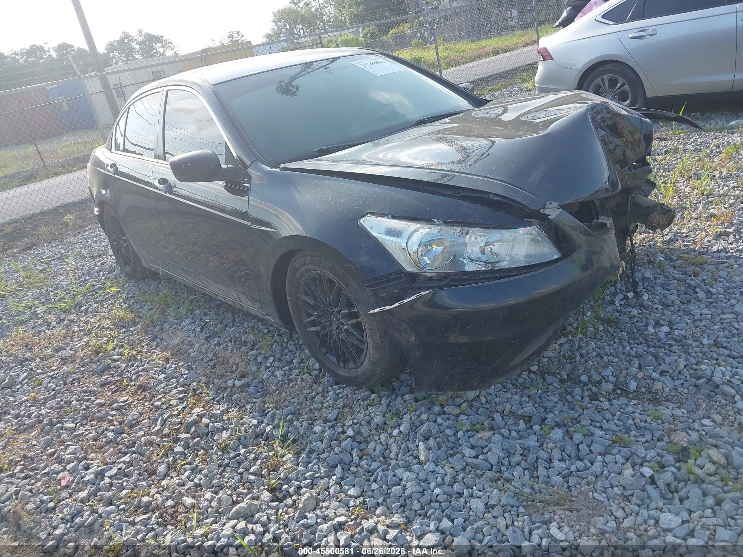2011 Honda Accord LX, VIN 1HGCP2F32BA035529 — Front end