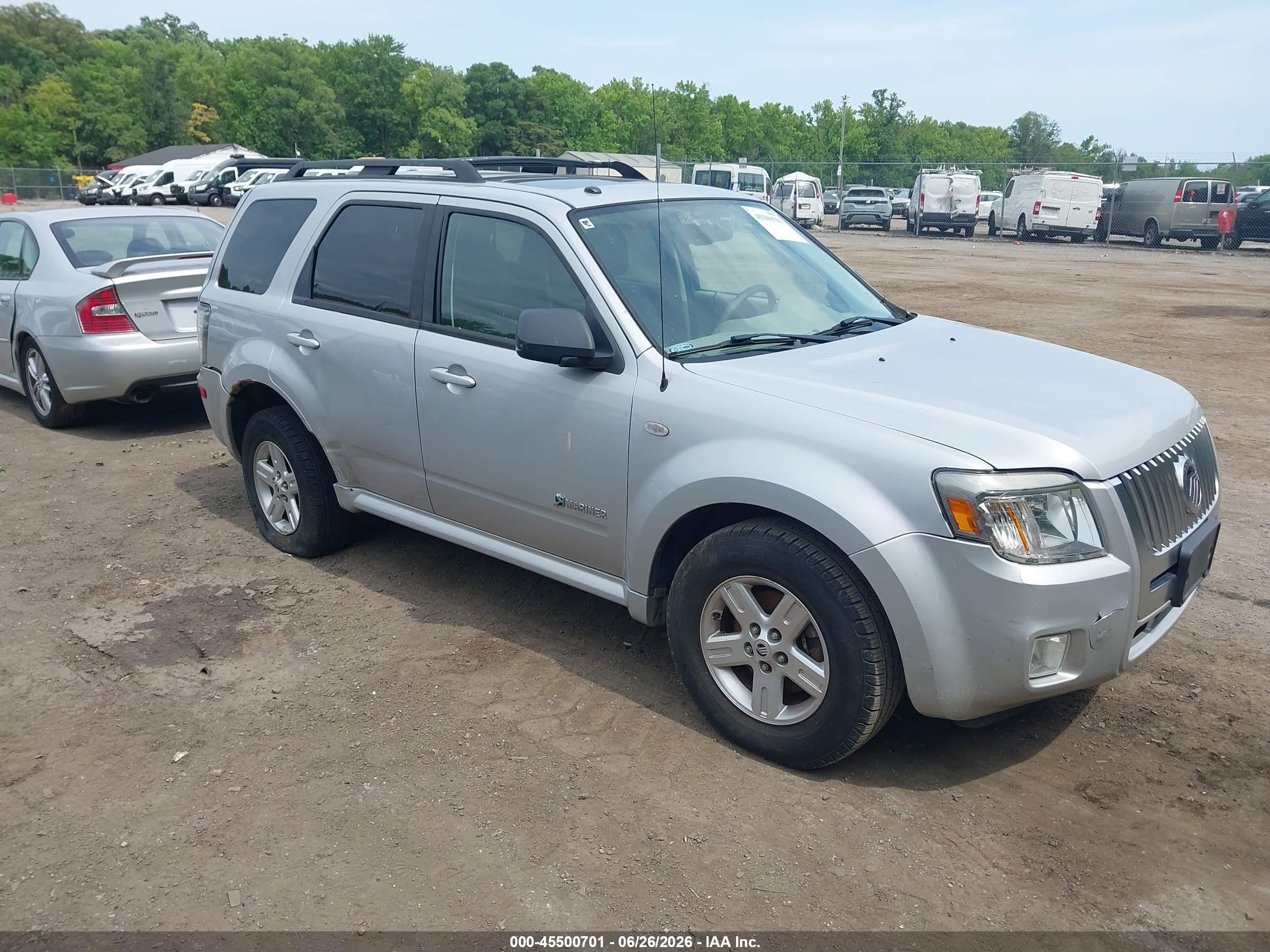 2008 Mercury Mariner, VIN 4M2CU29H28KJ29390 — Normal wear