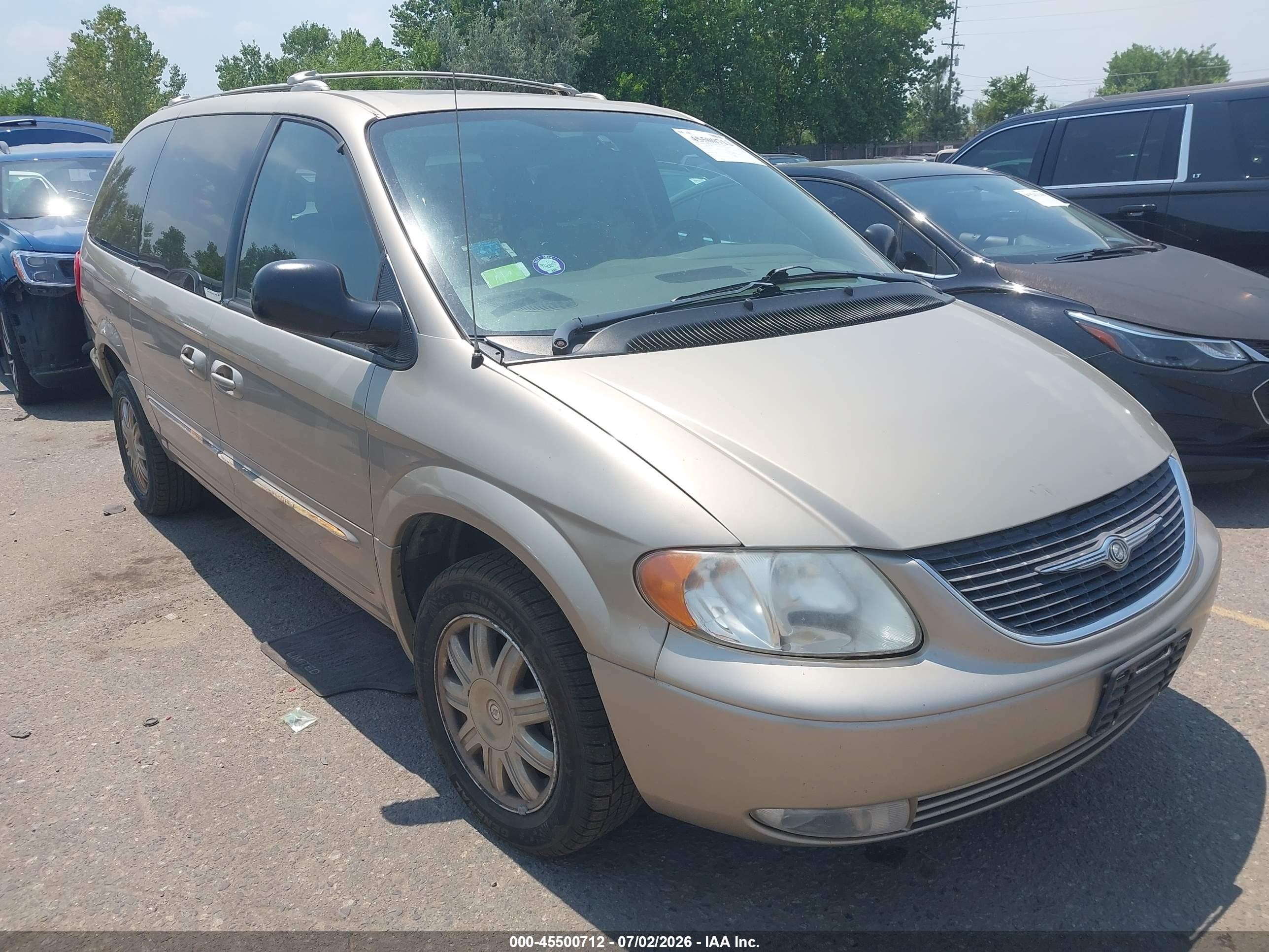 2003 Chrysler Town & Country Limited, VIN 2C8GT64LX3R312347 — Обычный износ