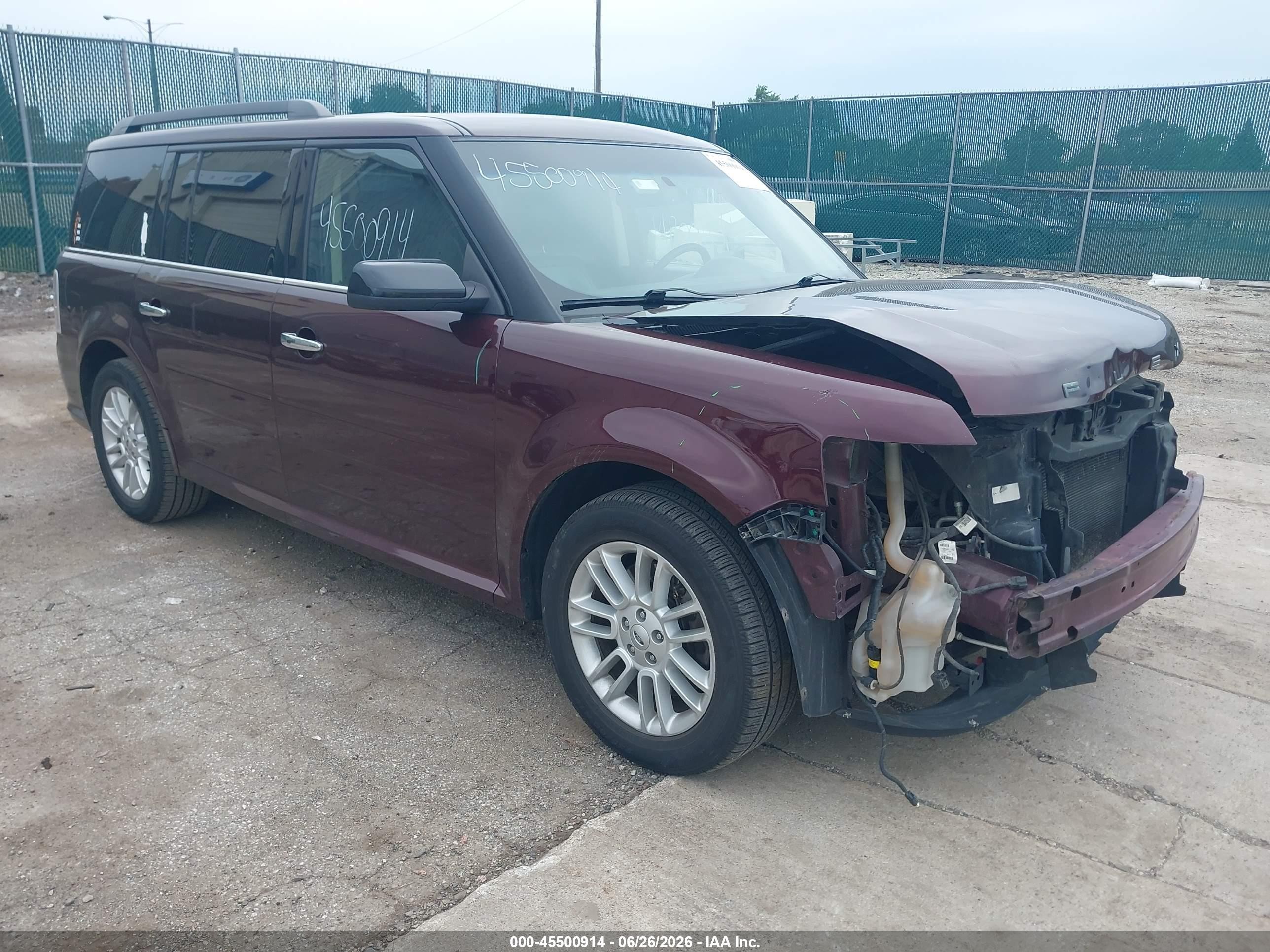 2018 Ford Flex SEL, VIN 2FMGK5C86JBA01379 — Front end