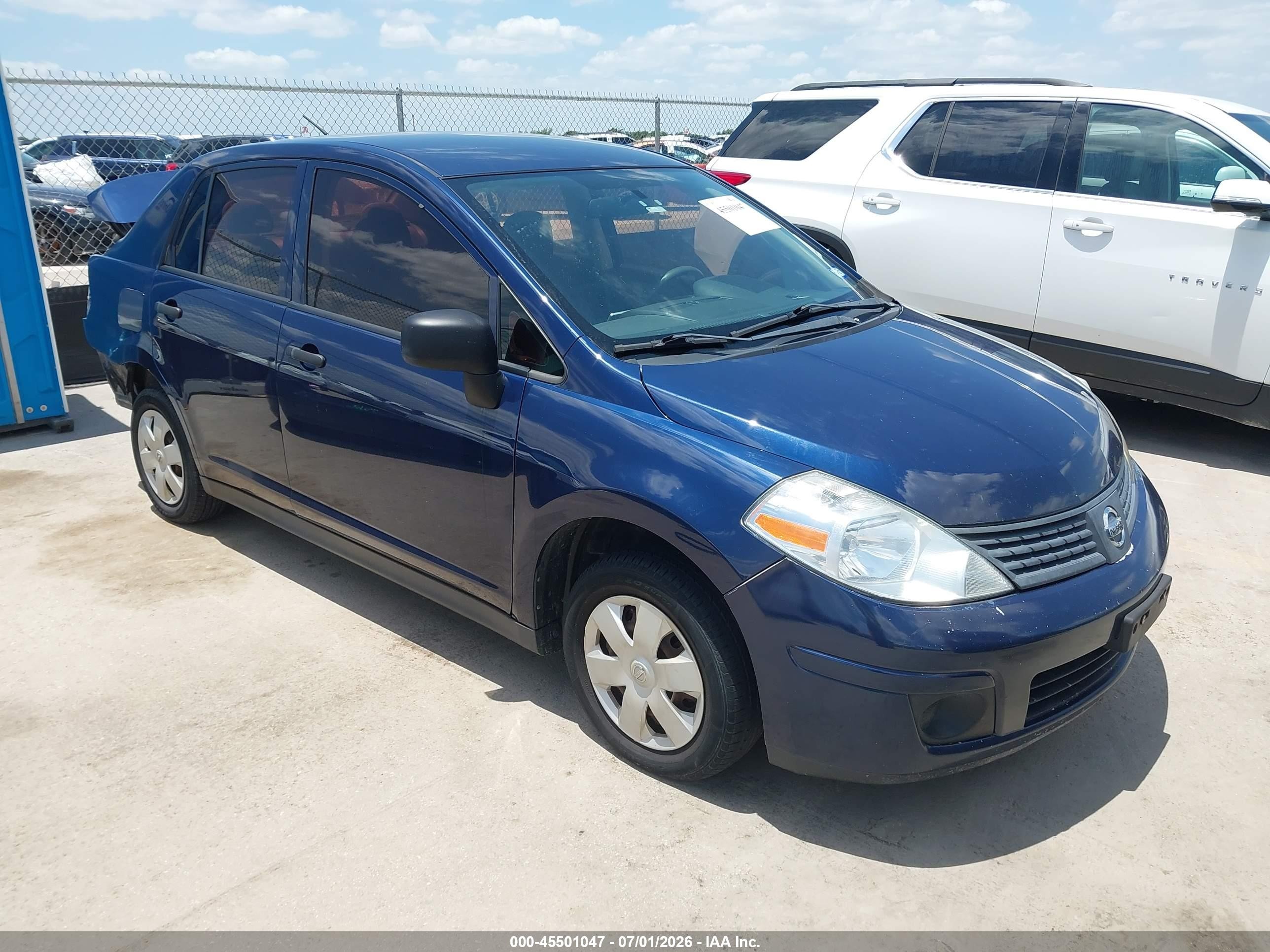 2011 Nissan Versa 1.6, VIN 3N1CC1AP6BL432820 — Rear end