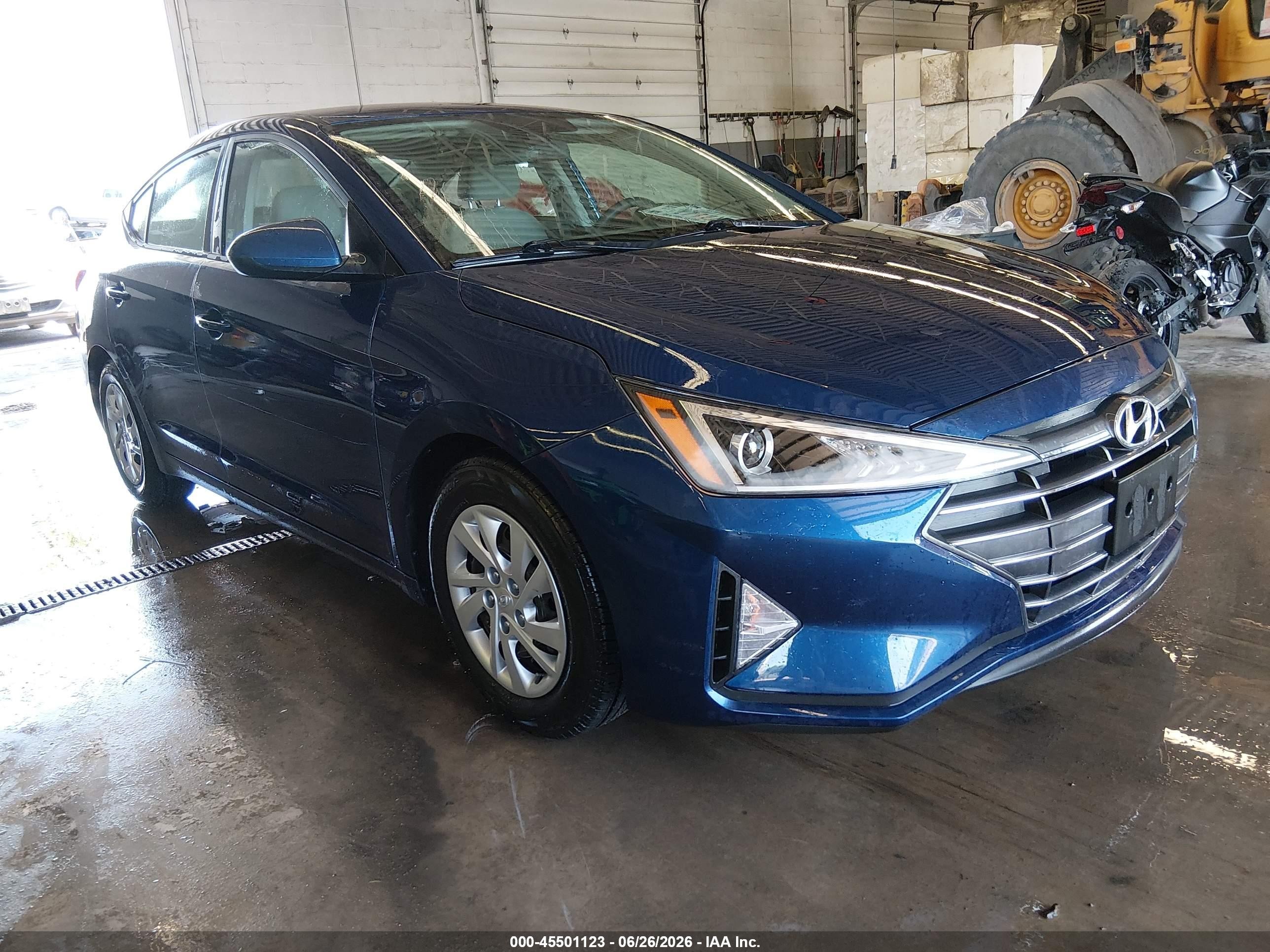 2020 Hyundai Elantra SE, VIN 5NPD74LF0LH609973 — Hail