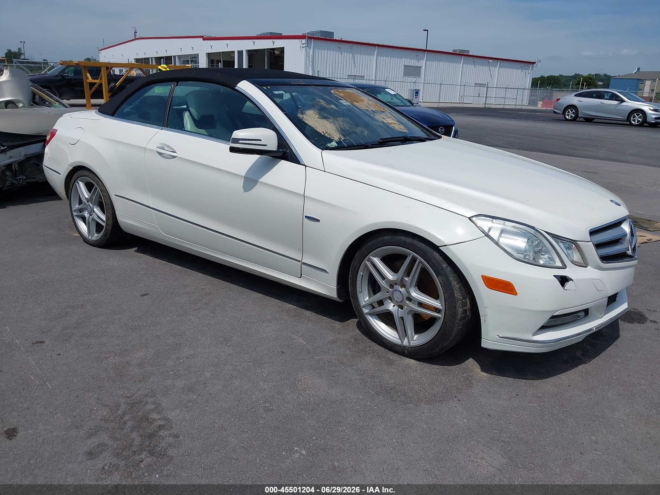 2012 Mercedes-Benz E 350, VIN WDDKK5KF6CF147934 — Water / flood