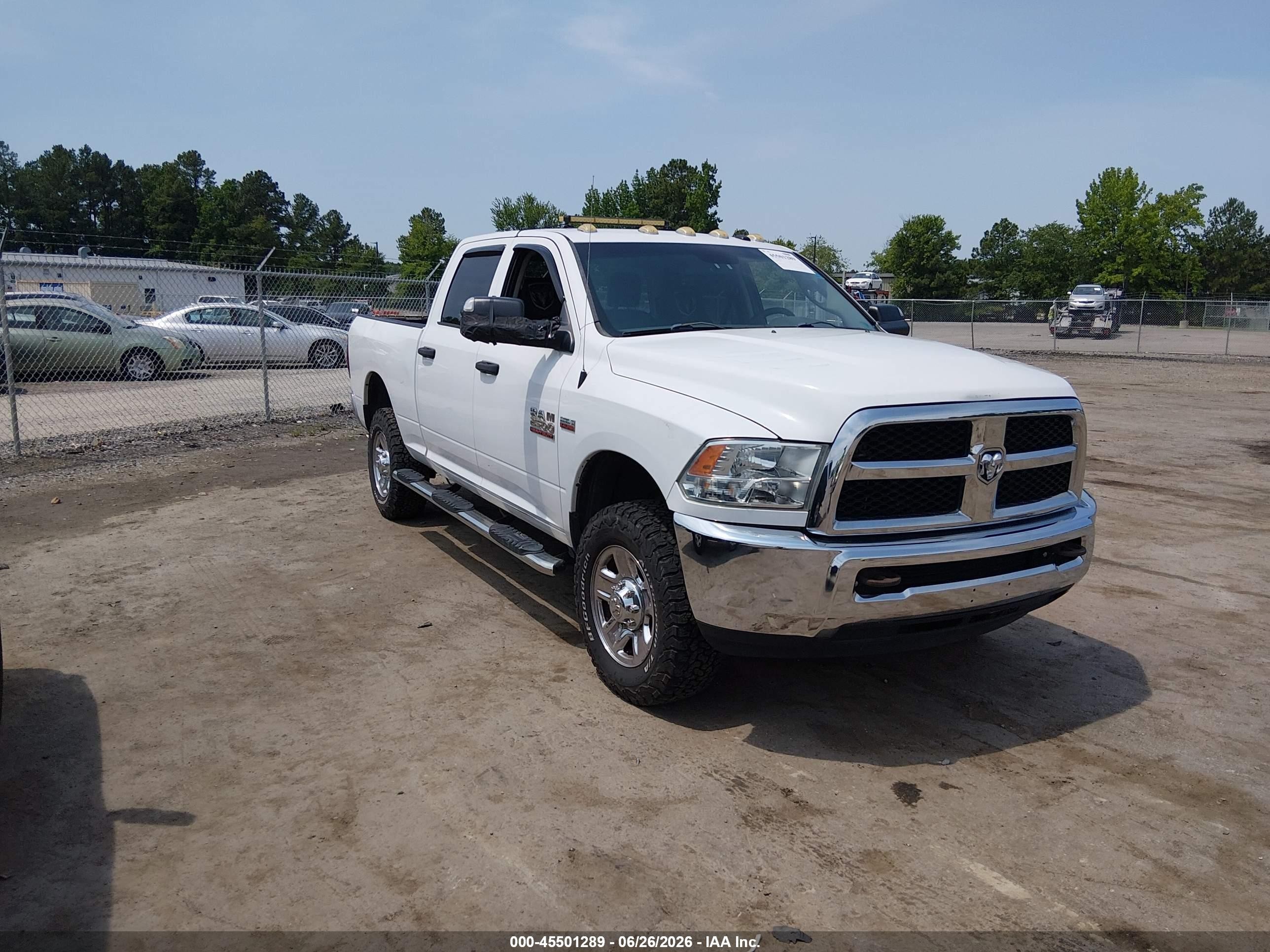 2015 Ram 2500 Tradesman, VIN 3C6UR5CJ2FG500973 — Electrical