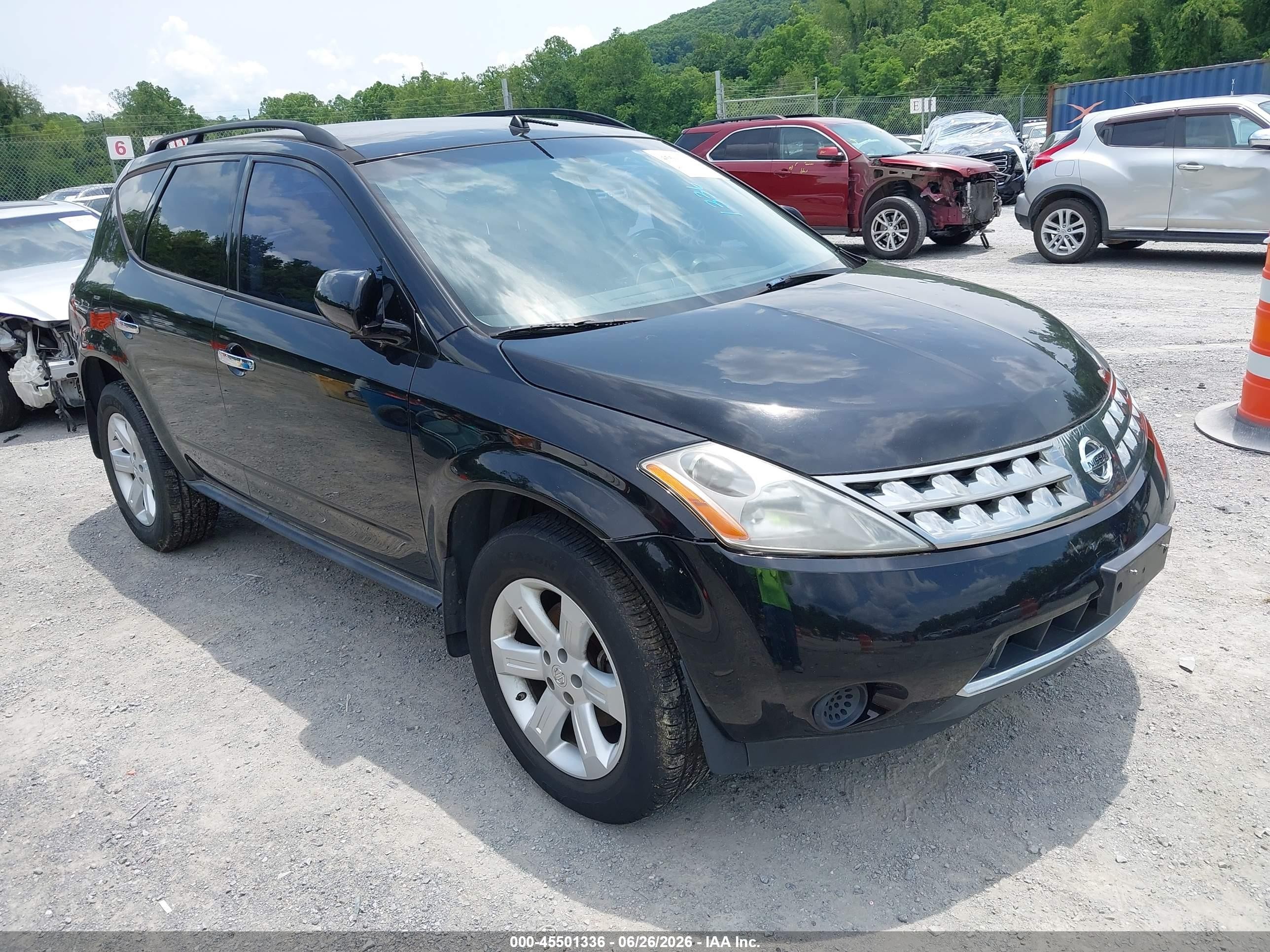 2007 Nissan Murano S, VIN JN8AZ08W57W629364 — Normal wear