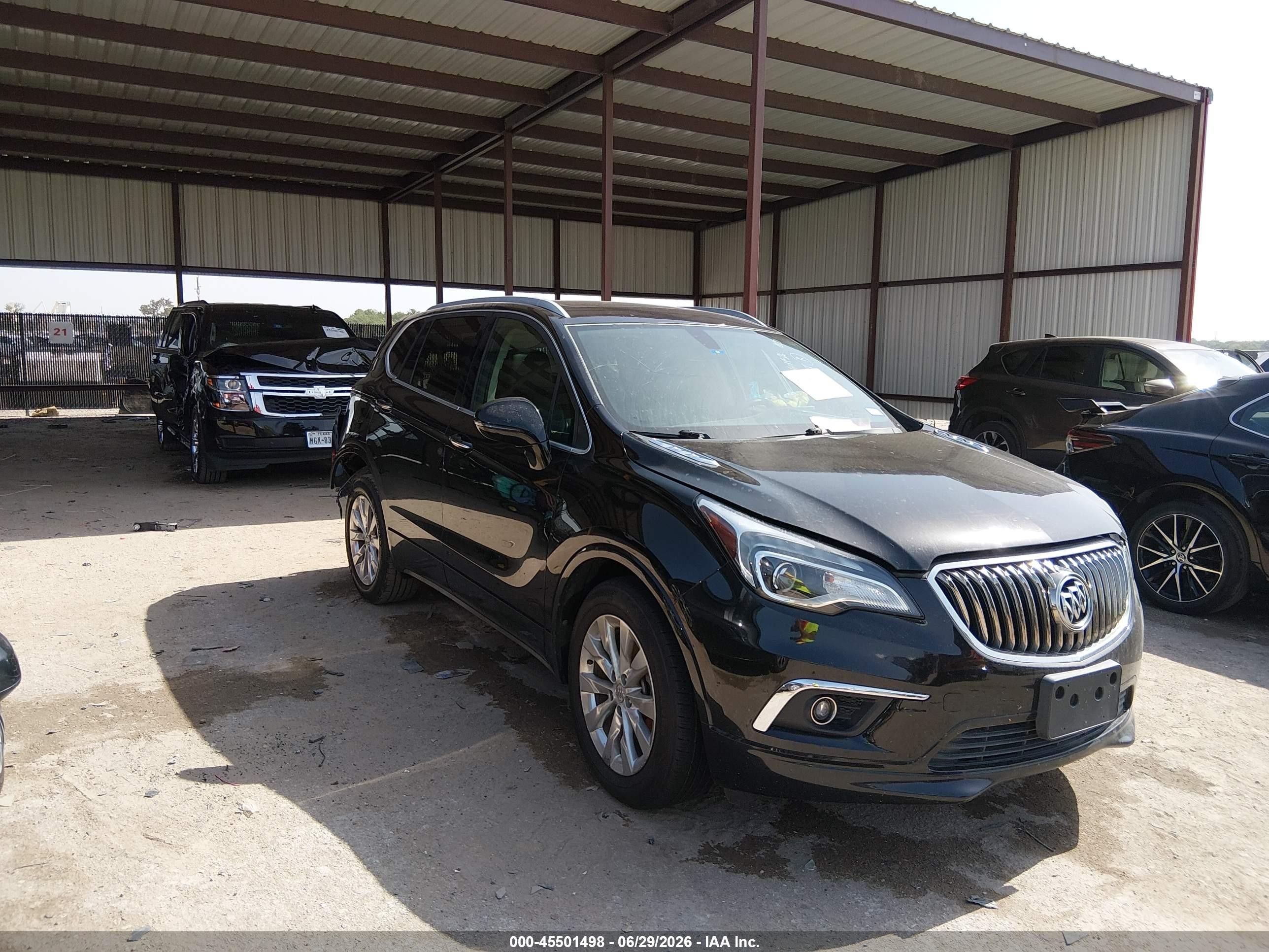 2017 Buick Envision Essence, VIN LRBFXBSA8HD004355 — Rear end