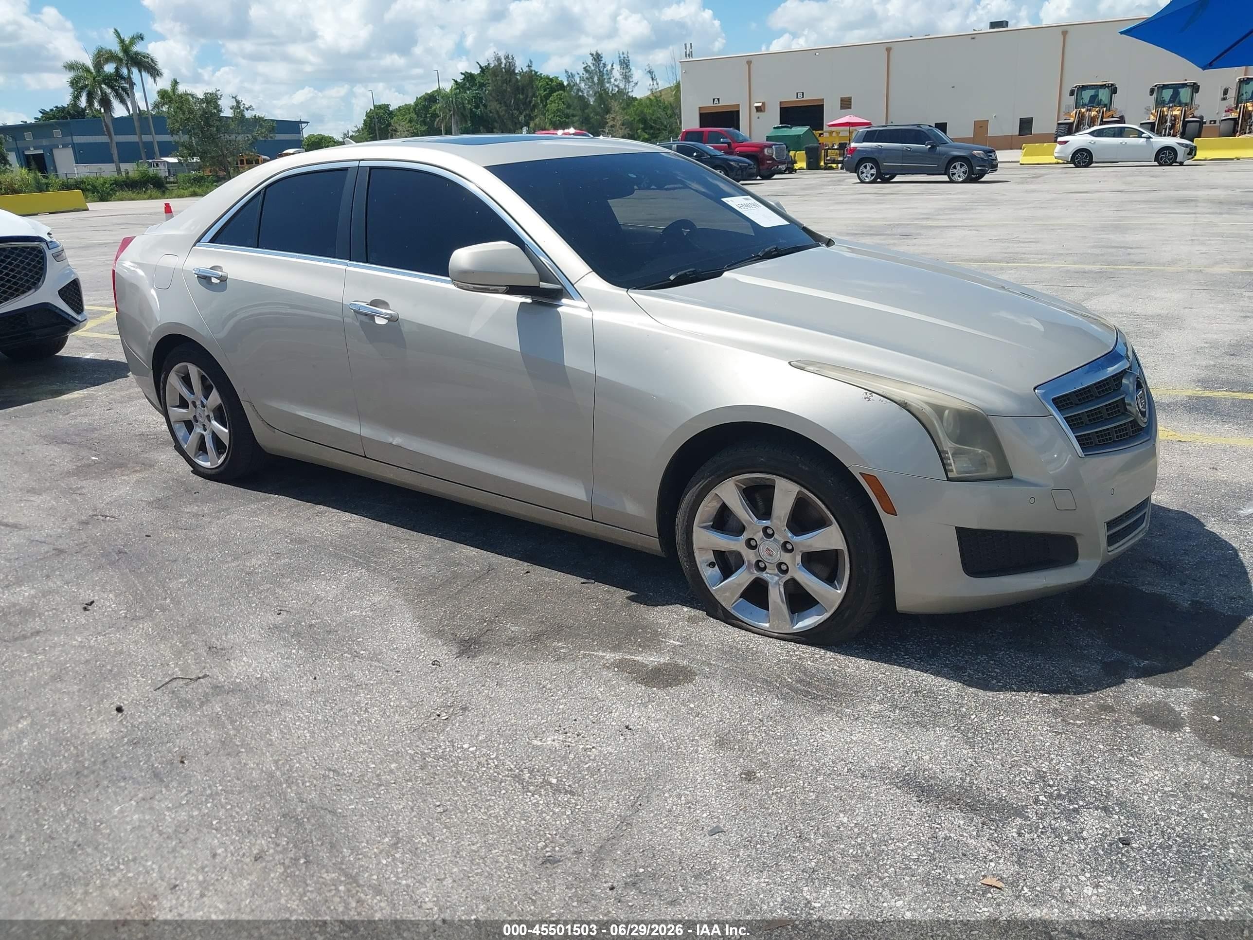 2013 Cadillac ATS Luxury, VIN 1G6AH5RX2D0143504 — Обычный износ