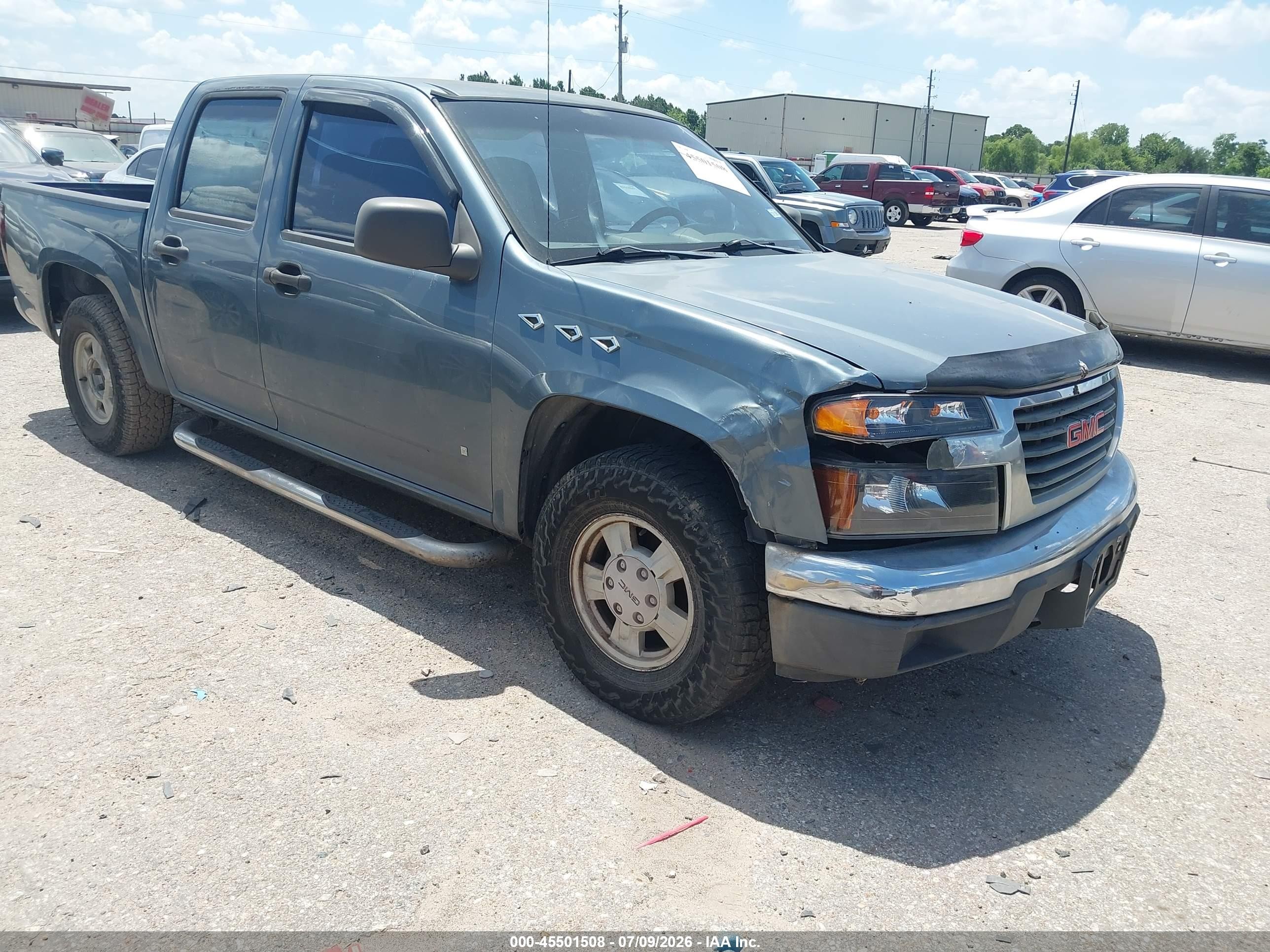 2006 GMC Canyon SLE2, VIN 1GTCS136768219447 — Перед