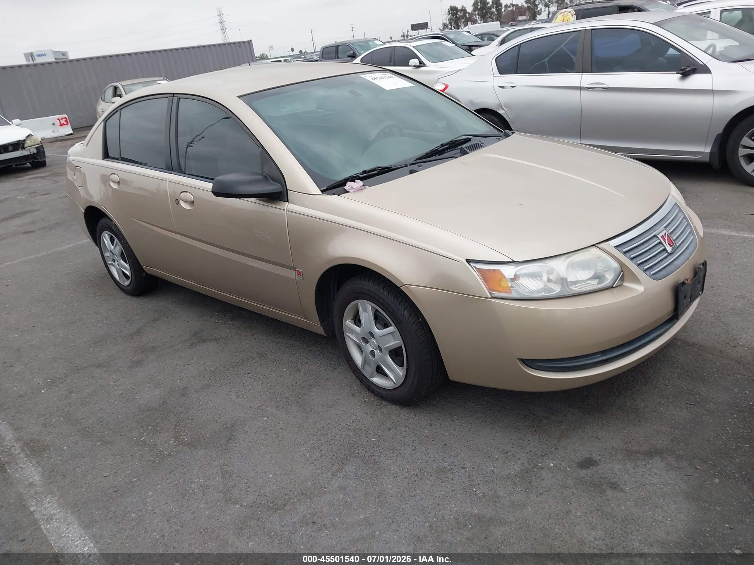 2007 Saturn ION ION 2, VIN 1G8AJ55FX7Z114034 — Rear end