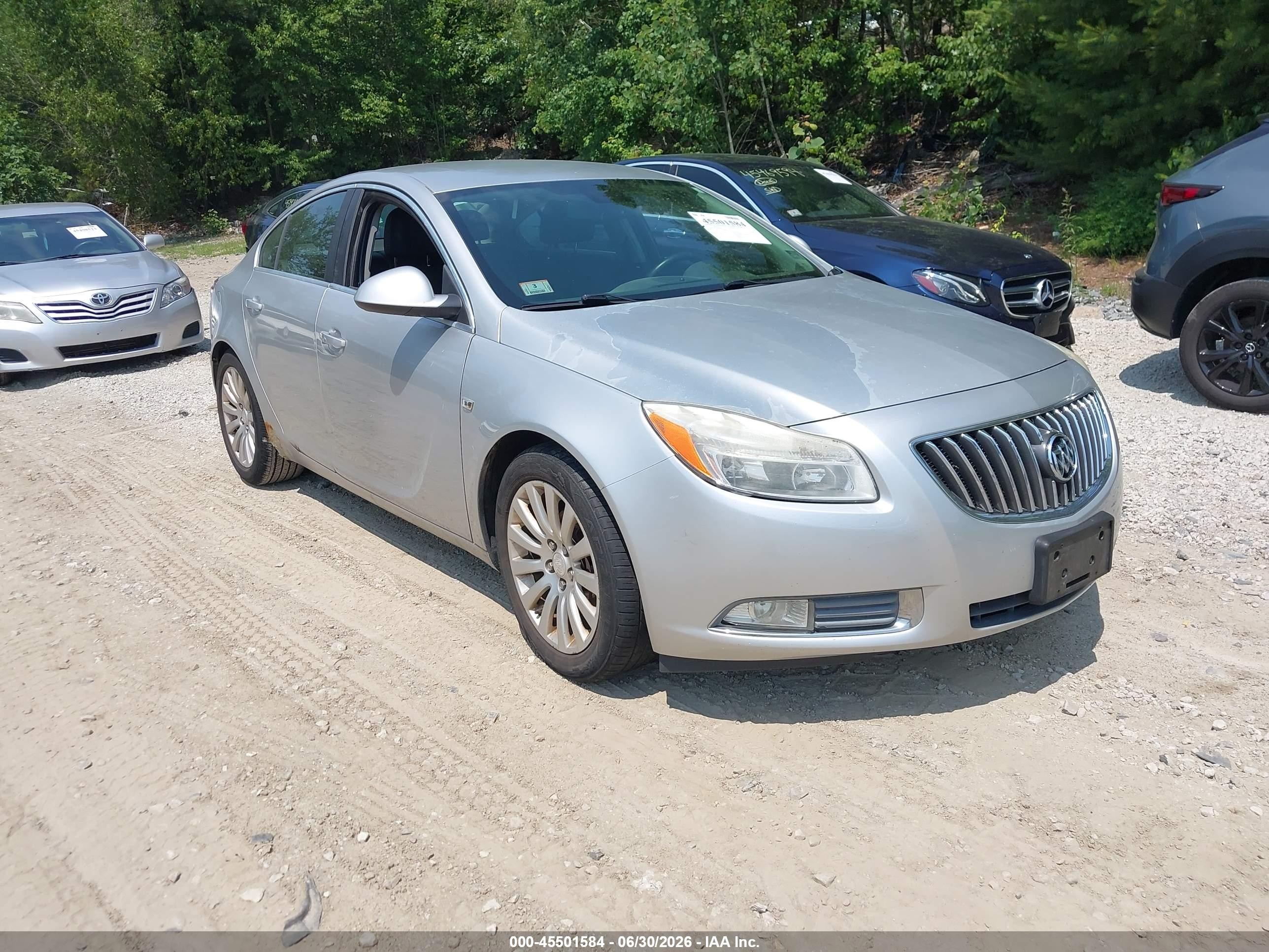 2011 Buick Regal CXL RL1, VIN W04GN5EC0B1014424 — Water / flood