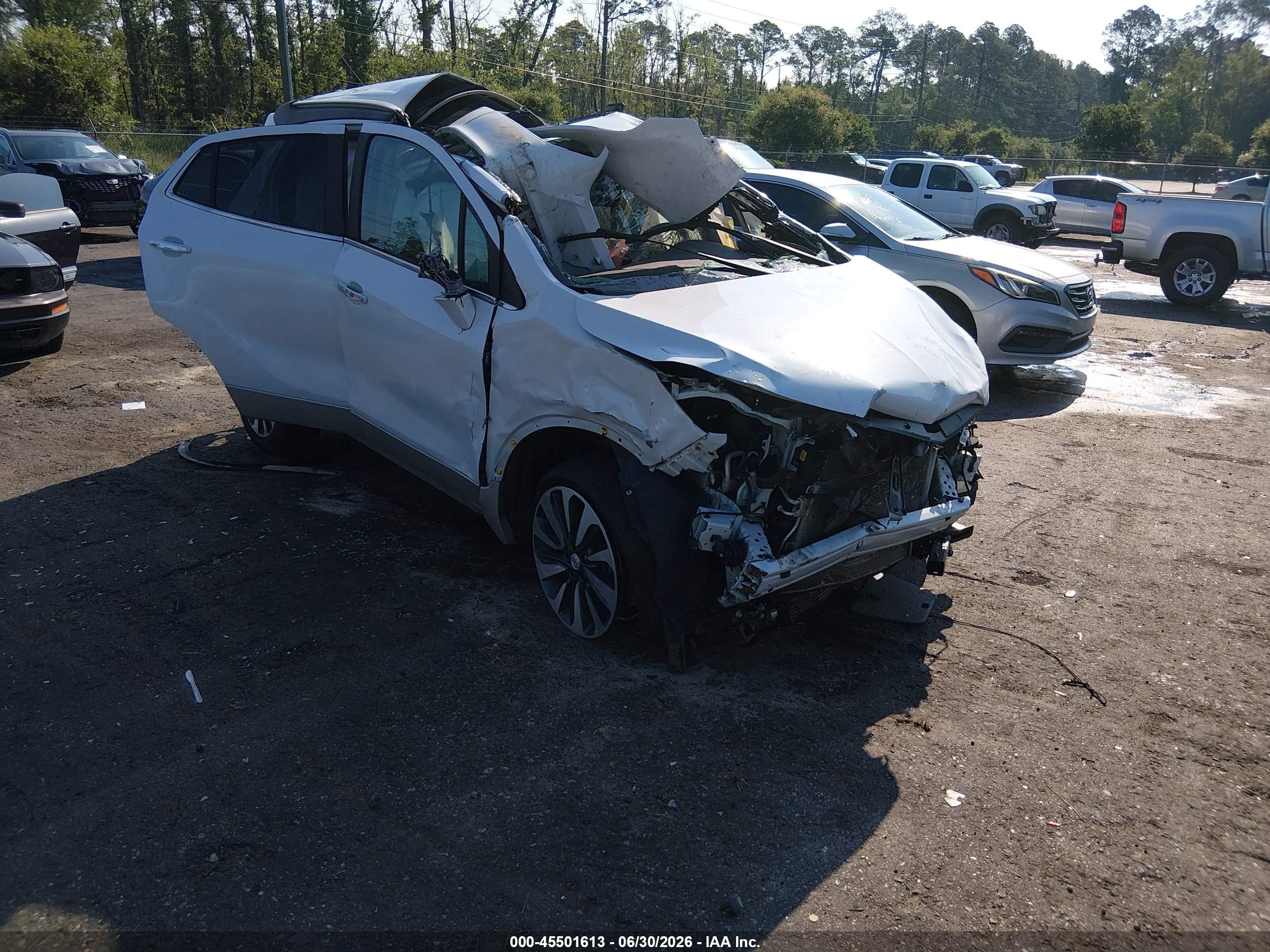 2021 Buick Encore Preferred, VIN KL4CJESB2MB341426 — Опрокидывание