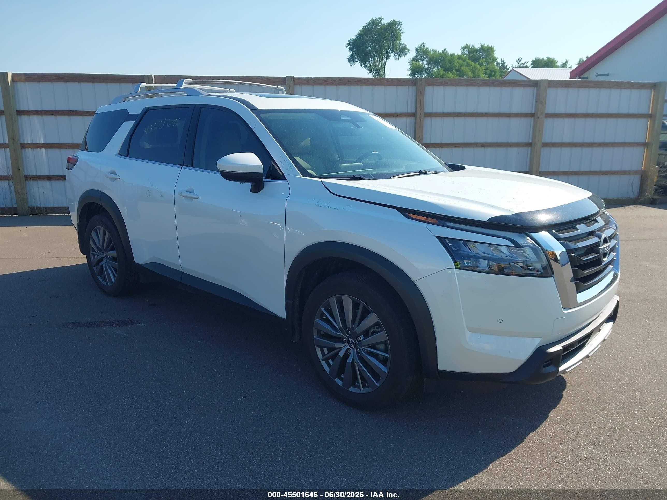 2025 Nissan Pathfinder SL, VIN 5N1DR3CBXSC261185 — Град