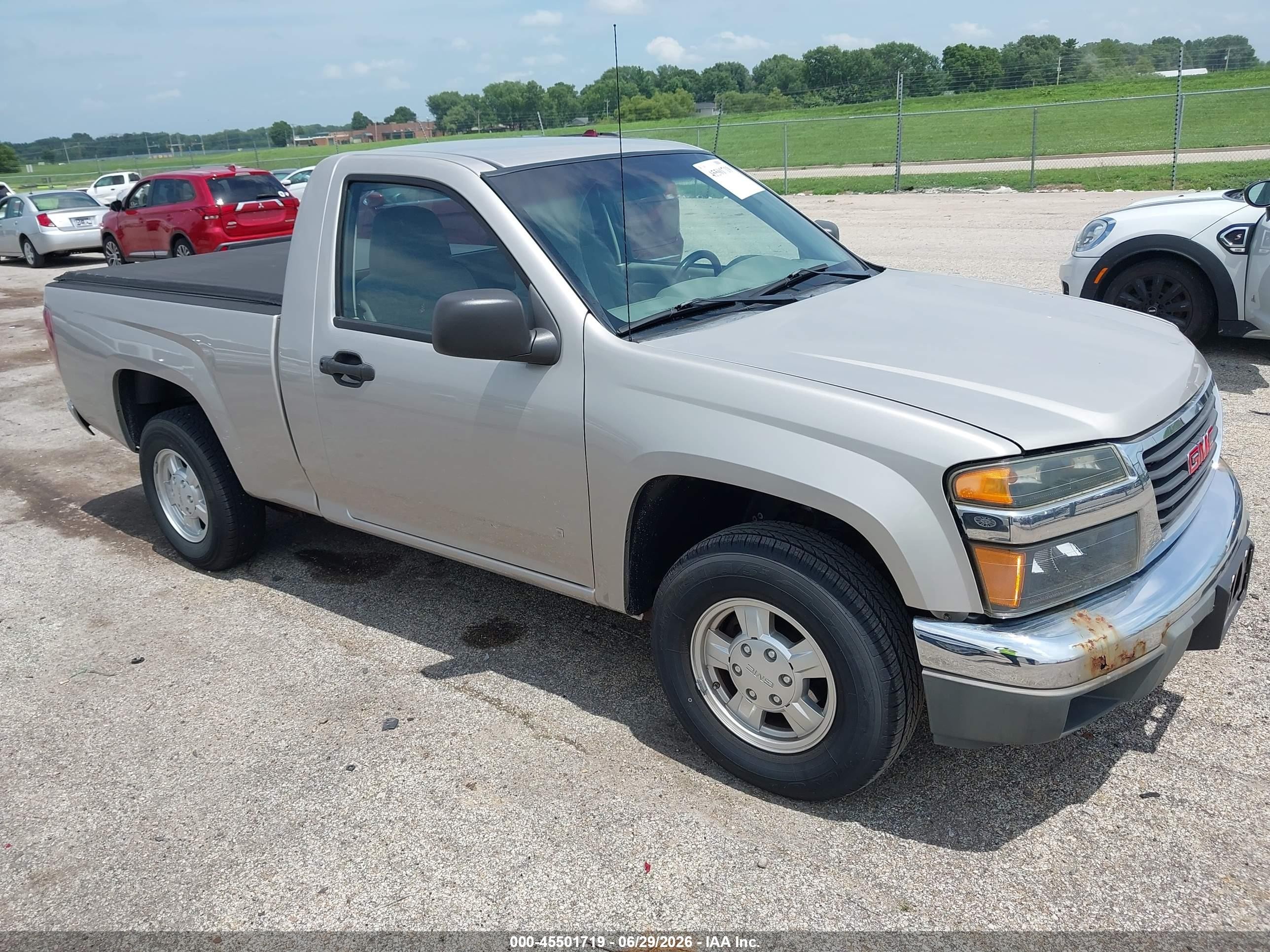 2008 GMC Canyon SL, VIN 1GTCS149688174769 — Фото с аукциона