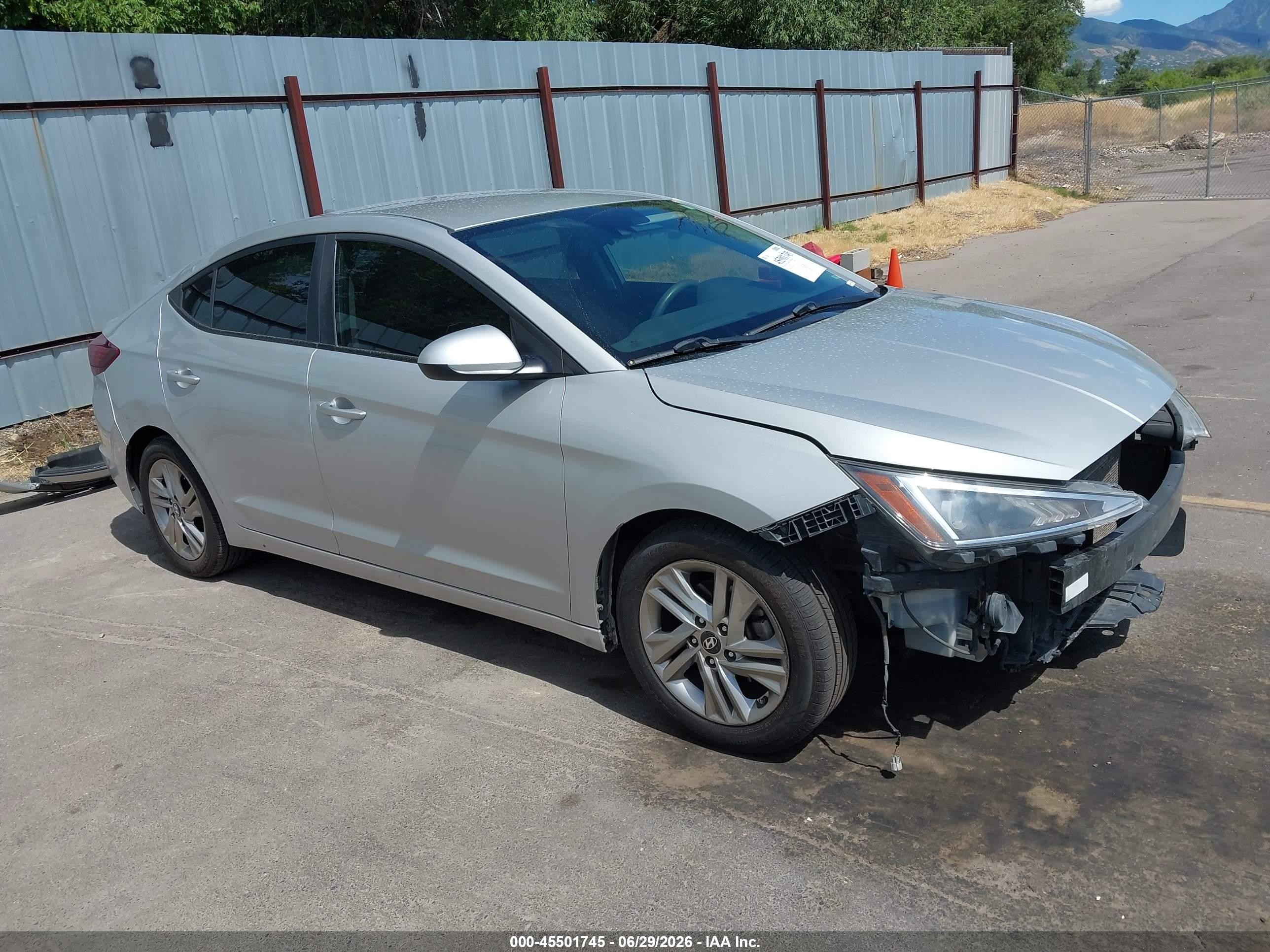 2019 Hyundai Elantra SEL, VIN 5NPD84LF1KH447122 — All over