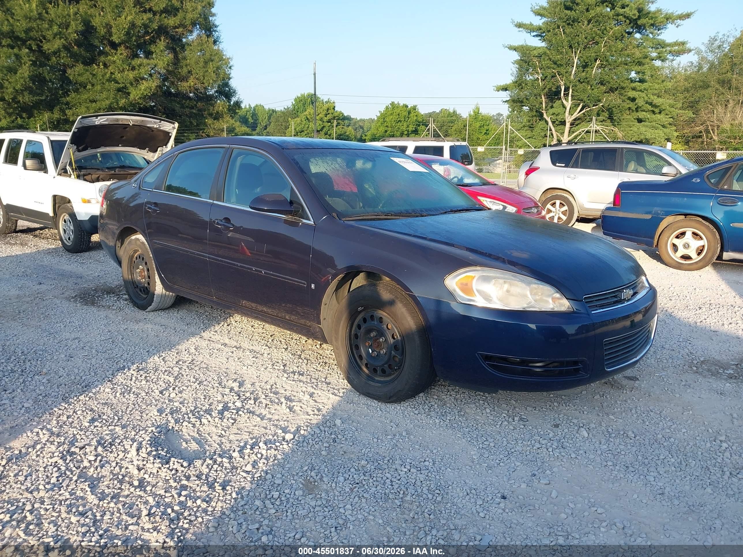 2007 Chevrolet Impala Police Unmarked Police, VIN 2G1WS55R279417086 — Normal wear