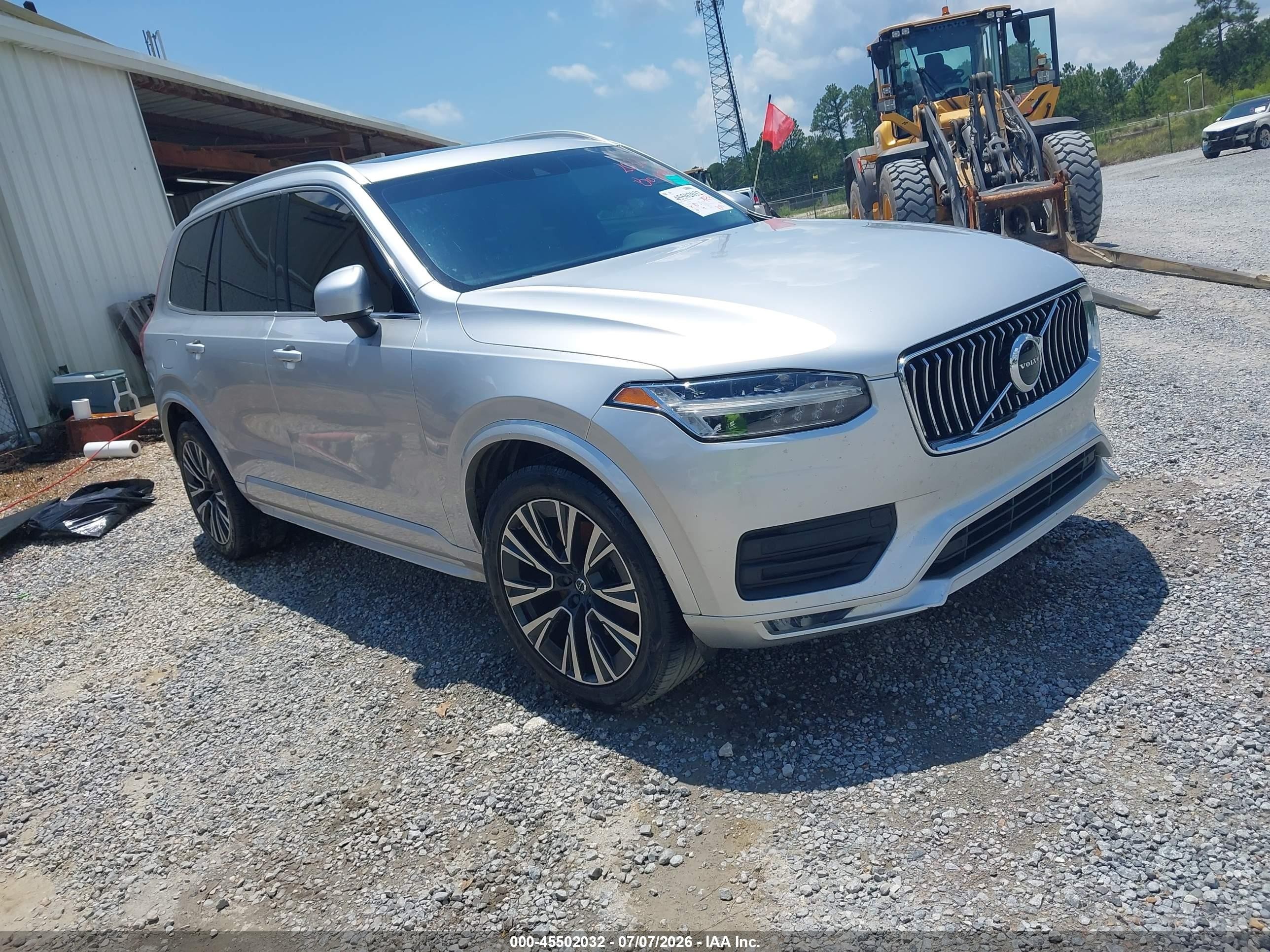 2020 Volvo XC90 Momentum, VIN YV4102CK9L1555215 — Water / flood