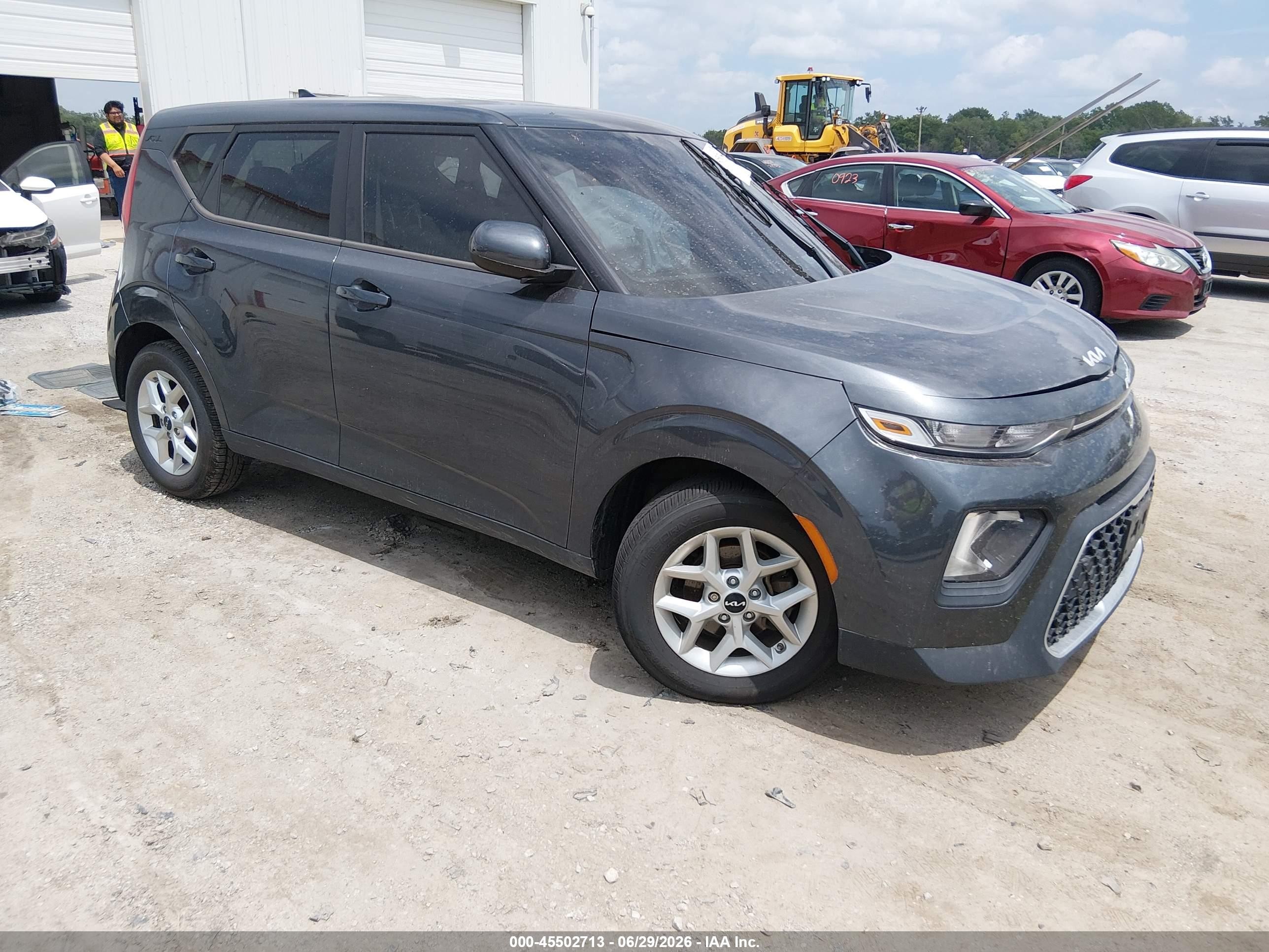 2022 Kia Soul LX, VIN KNDJ23AU0N7801723 — Not stated