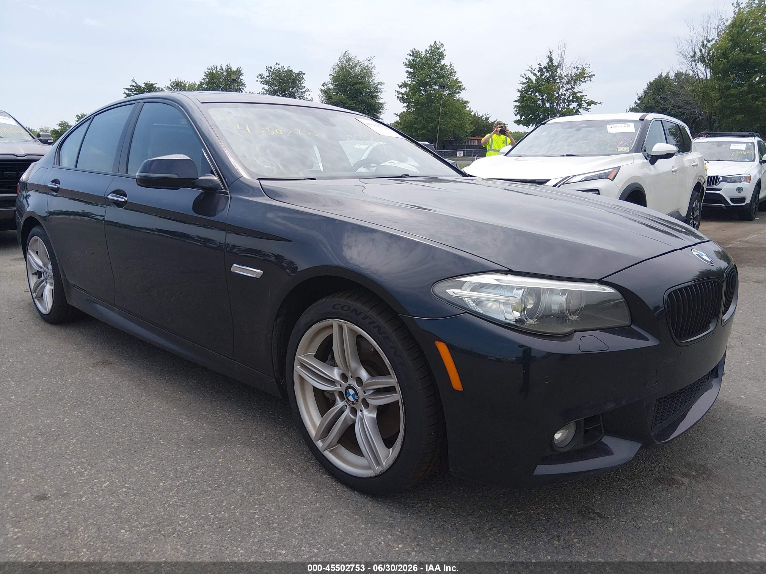 2015 BMW 5 Series 550i xDrive, VIN WBAKP9C50FD979811 — Water / flood