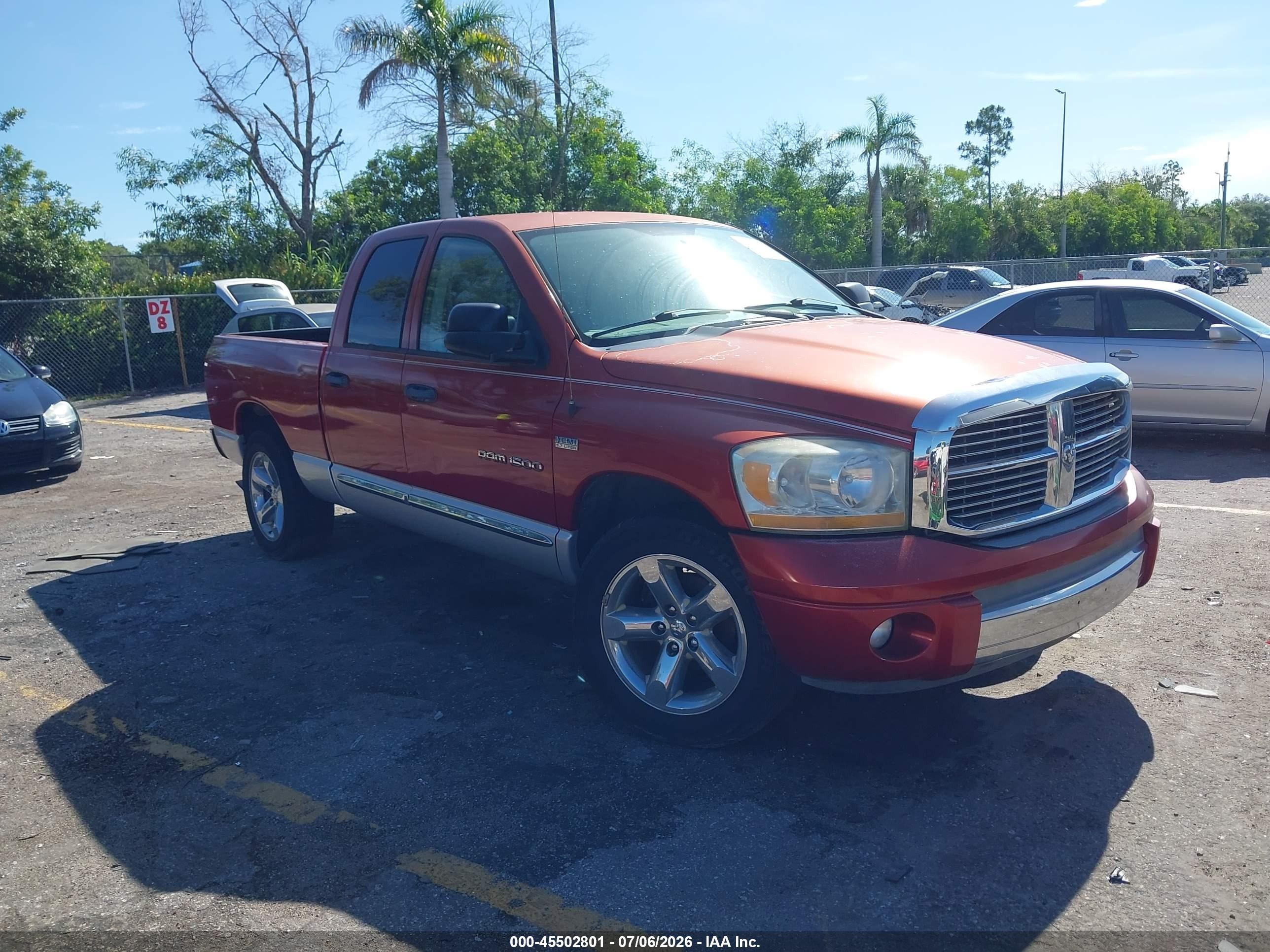 2006 Dodge 1500 SLT, VIN 1D7HA18256S609910 — Normal wear
