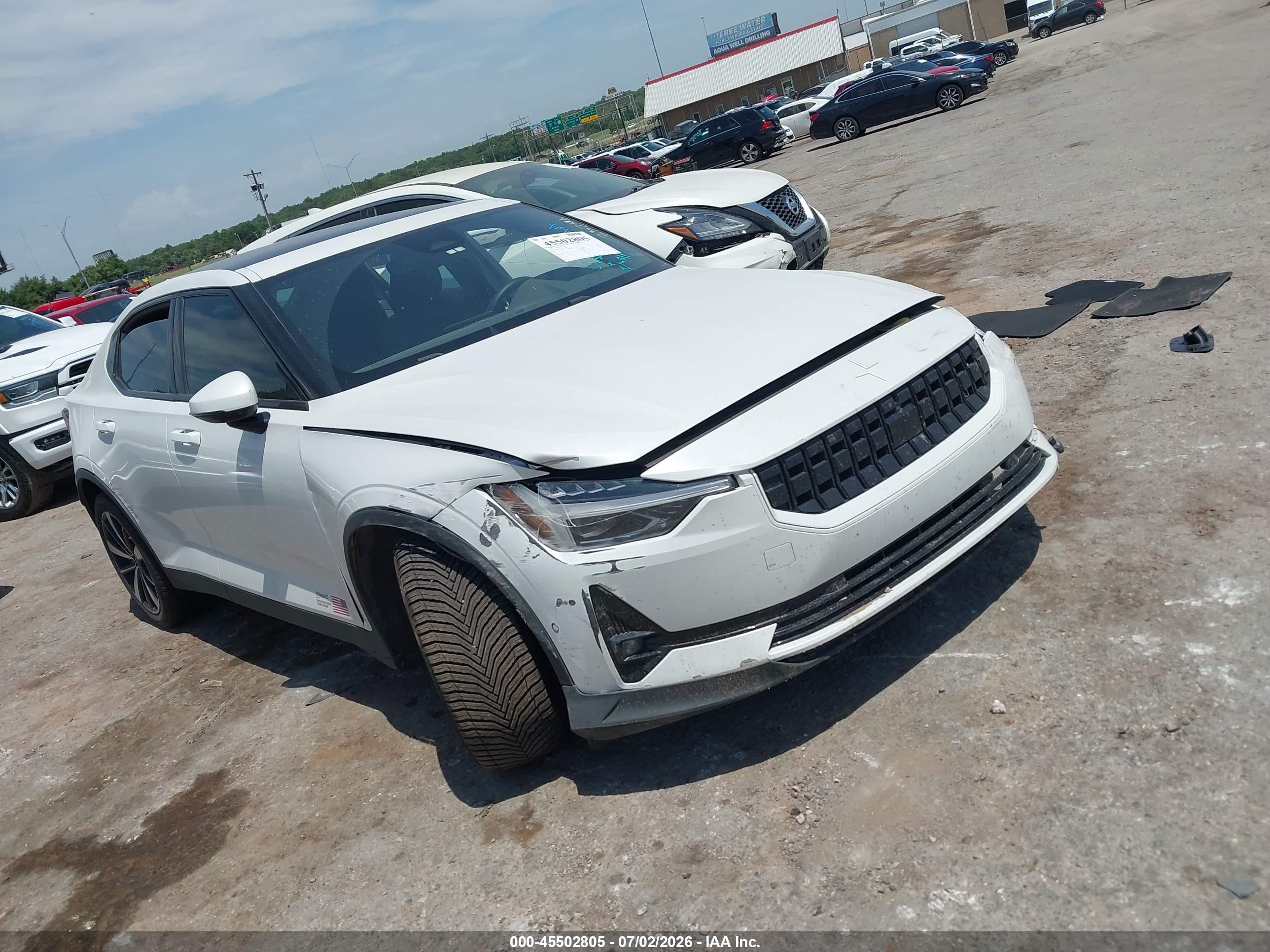 2022 Polestar 2, VIN LPSED3KA1NL079596 — Side