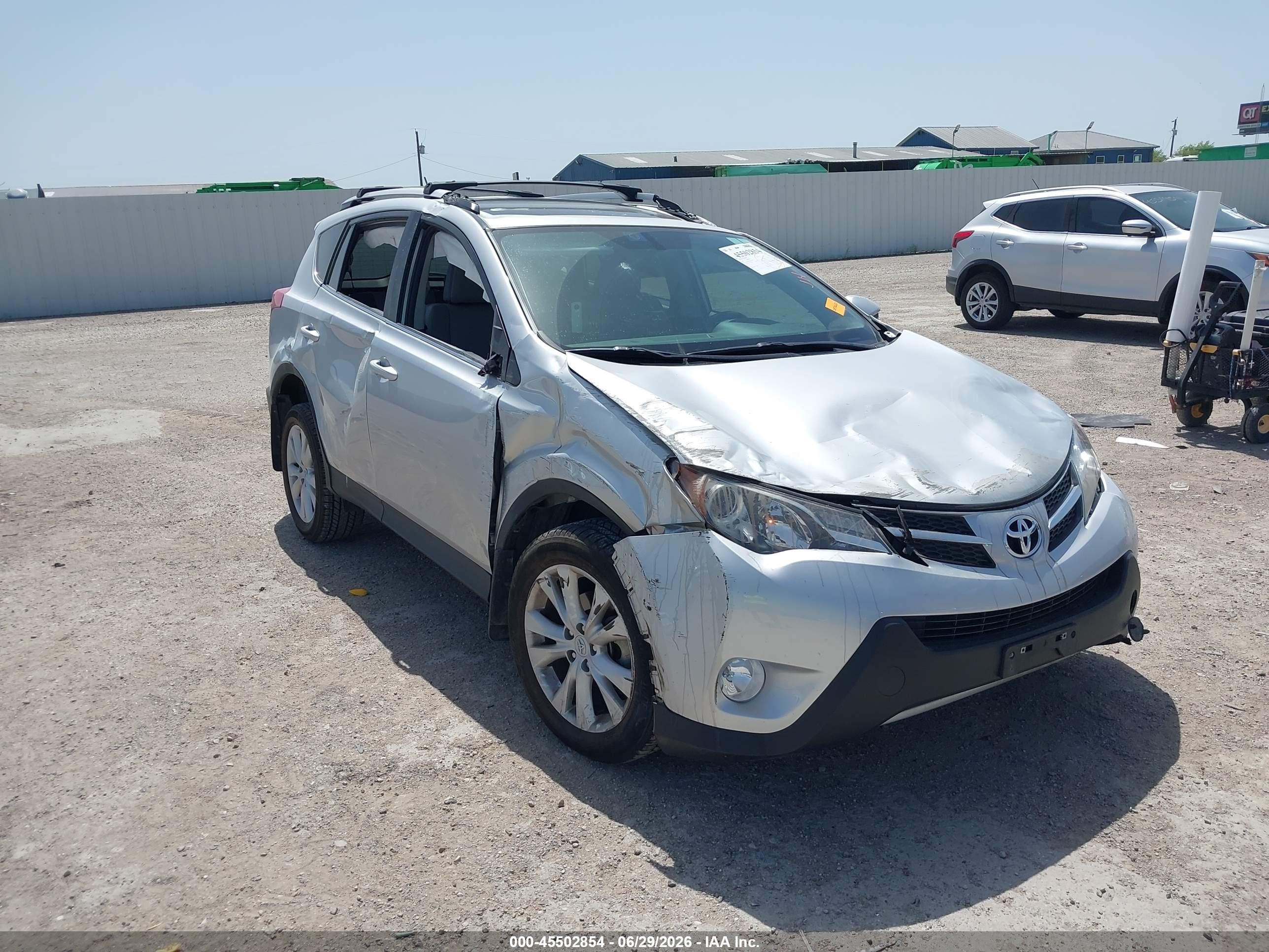 2013 Toyota RAV4 Limited, VIN 2T3YFREV9DW015348 — Rollover