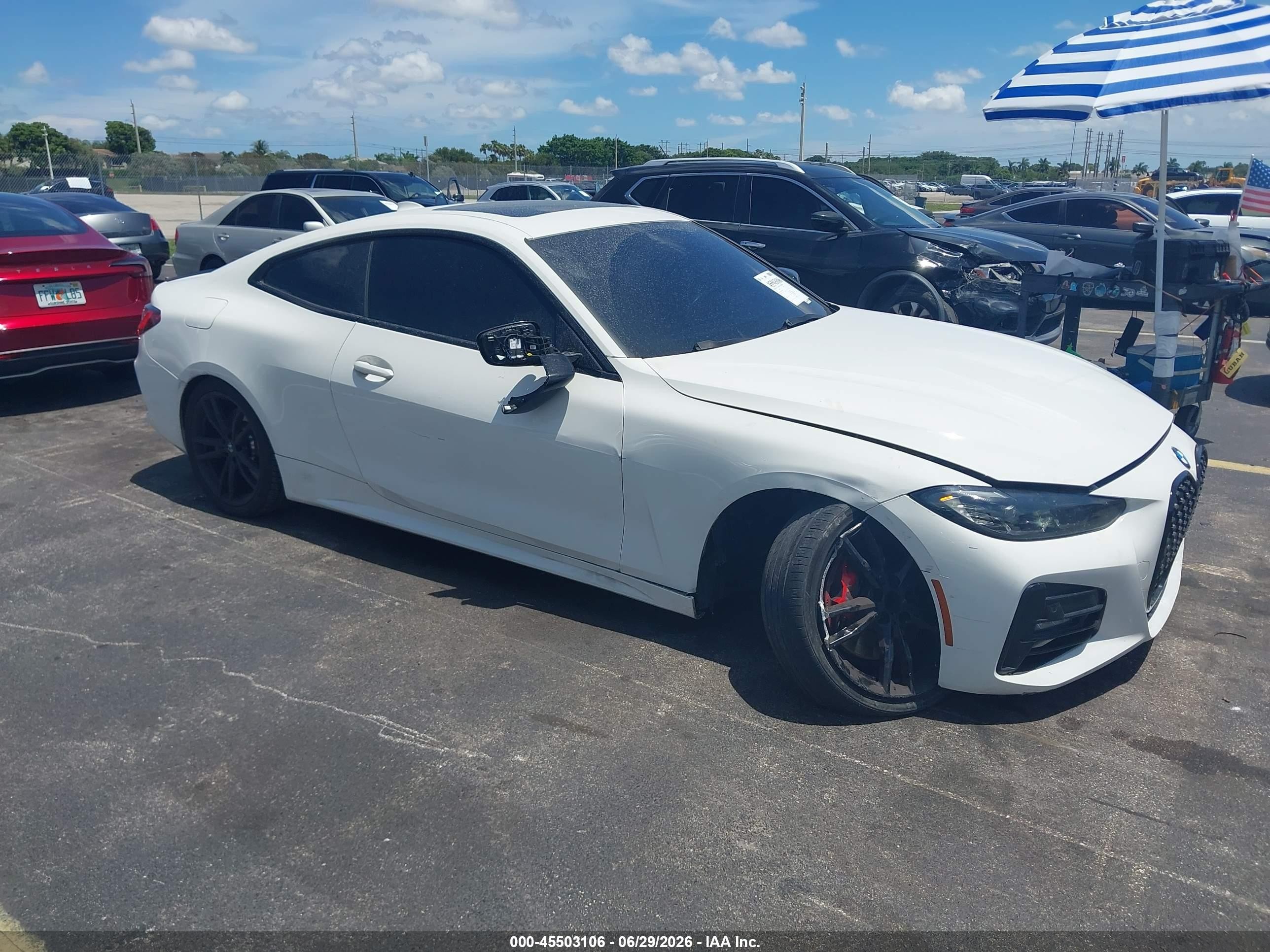 2023 BMW 4 Series 430i, VIN WBA53AP0XPCM68252 — Side