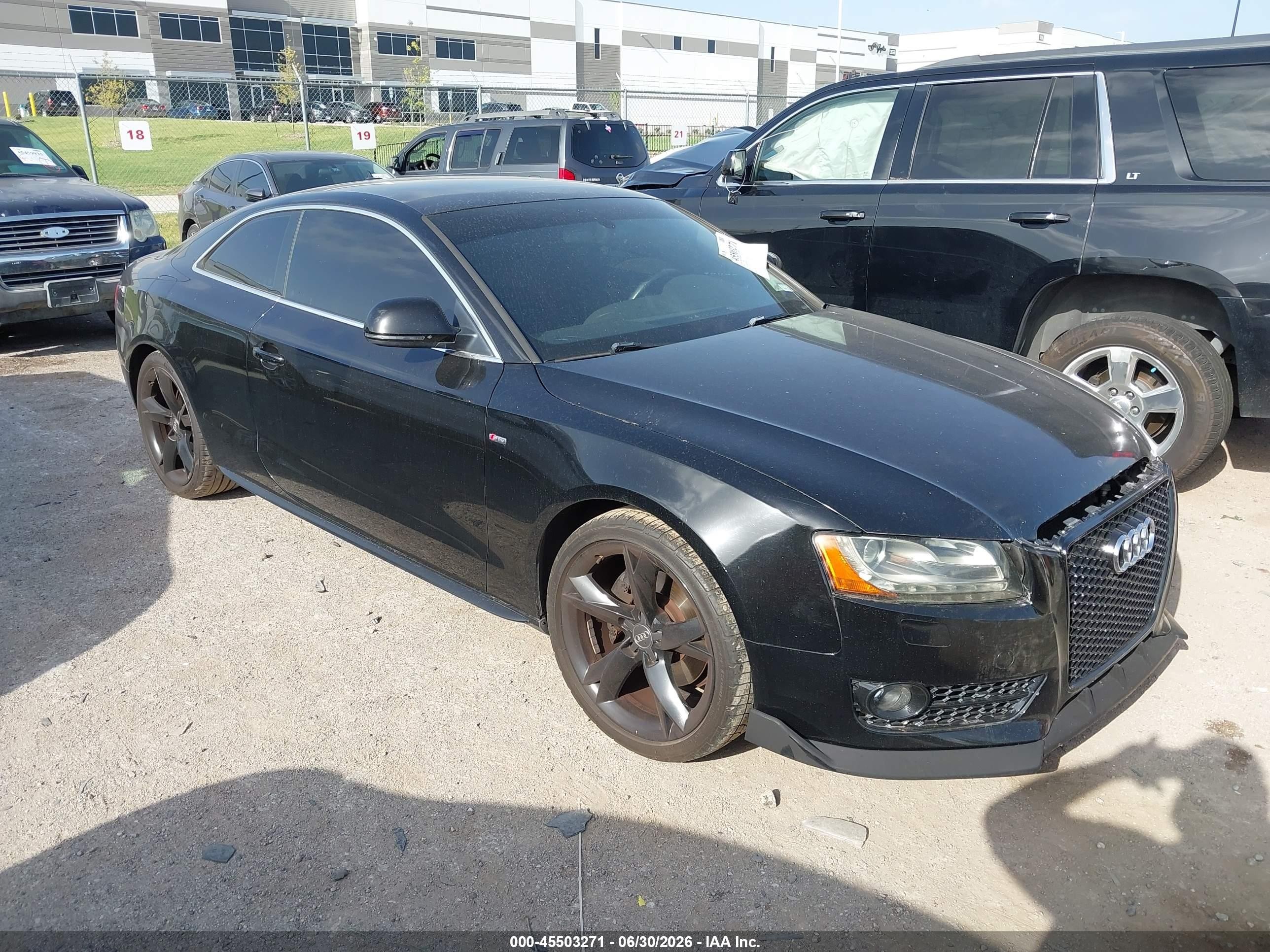 2009 Audi A5, VIN WAUDK78T59A029713 — Перед