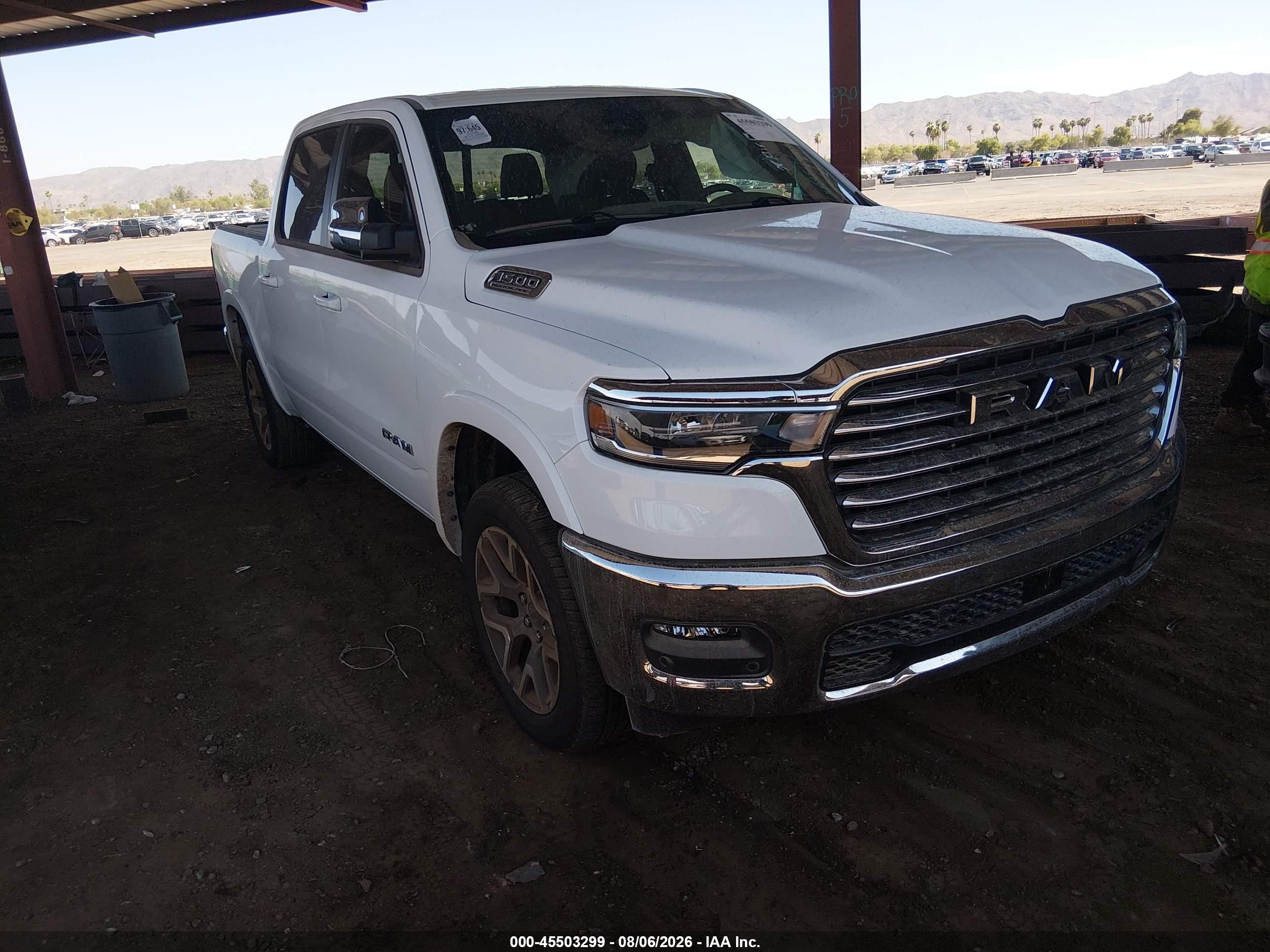 2026 Ram 1500 Laramie, VIN 1C6SRFJP5TN249079 — Normal wear