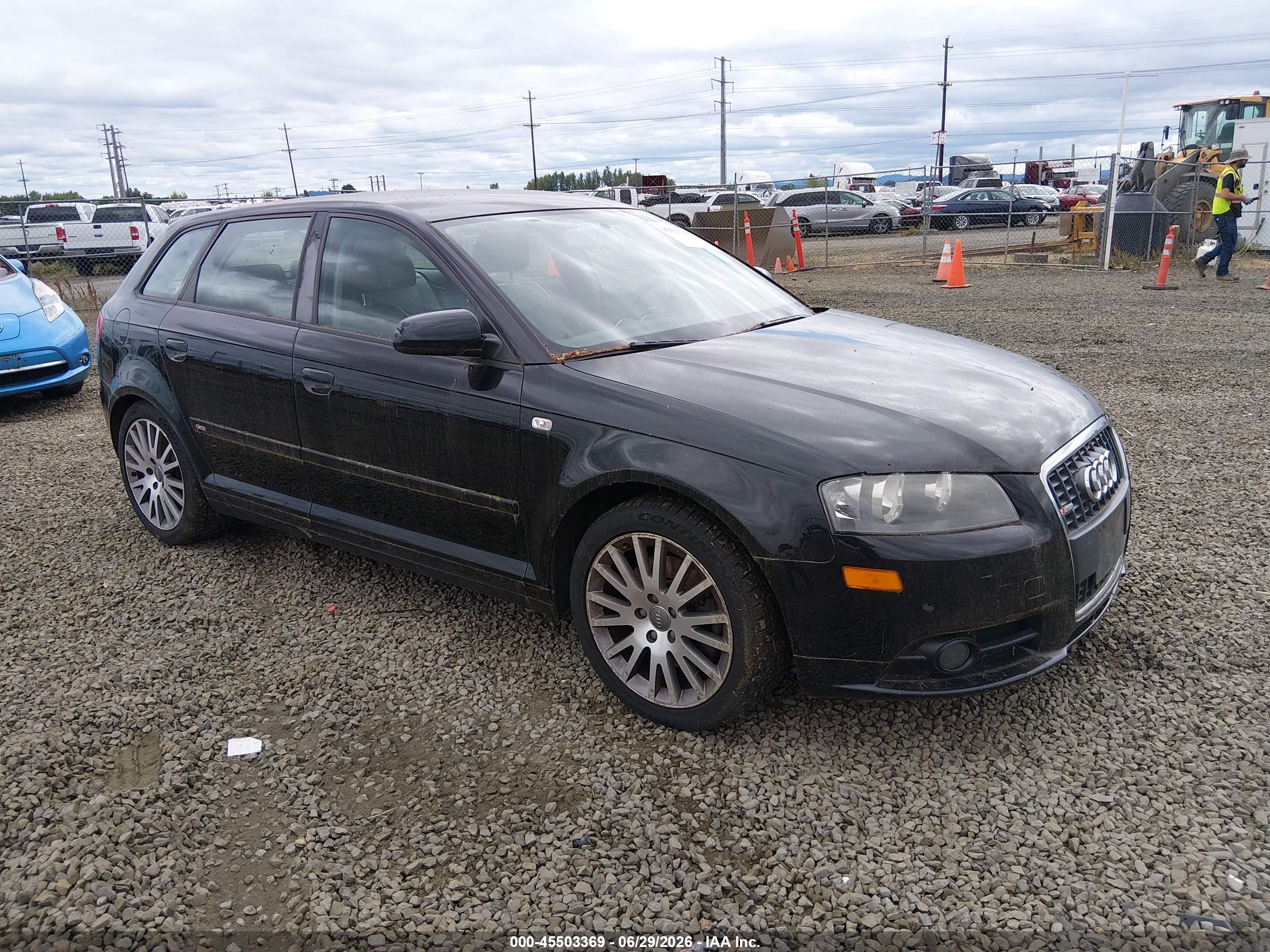 2007 Audi A3, VIN WAUHF78PX7A055634 — Обычный износ