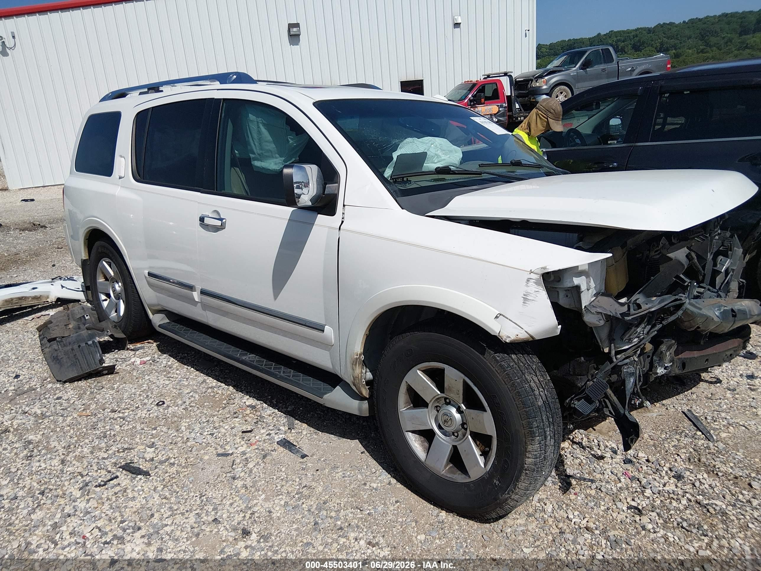 2011 Nissan Armada Platinum, VIN 5N1BA0NF4BN605787 — All over